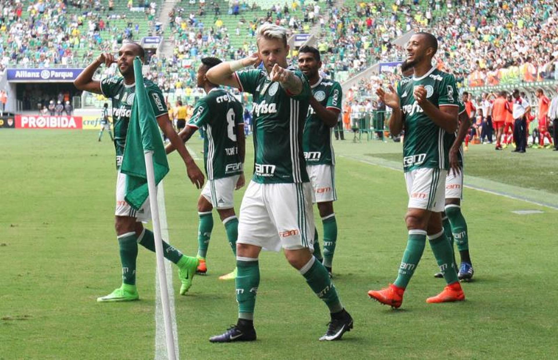 É a maior série invicta do Palmeiras em seu novo estádio. No último jogo, Palmeiras 2x2 Osasco Audax: Róger Guedes e Willian marcaram pelo Paulistão - 25/3