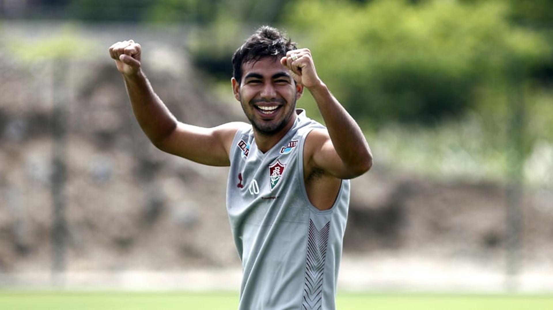 Vambora, Papá! Sornoza chamou a torcida para o jogo decisivo de quarta-feira