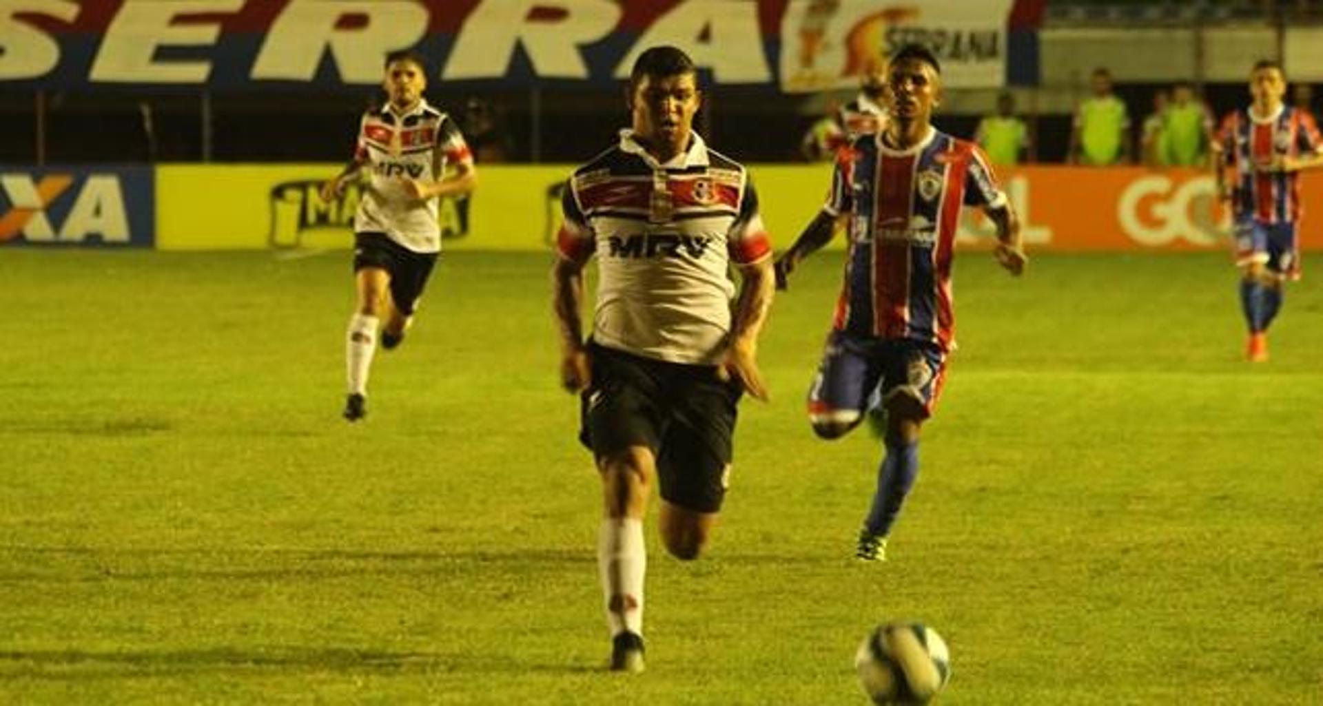 Santa Cruz venceu o Itabaiana por 1 a 0 na primeira partida das quartas de final do