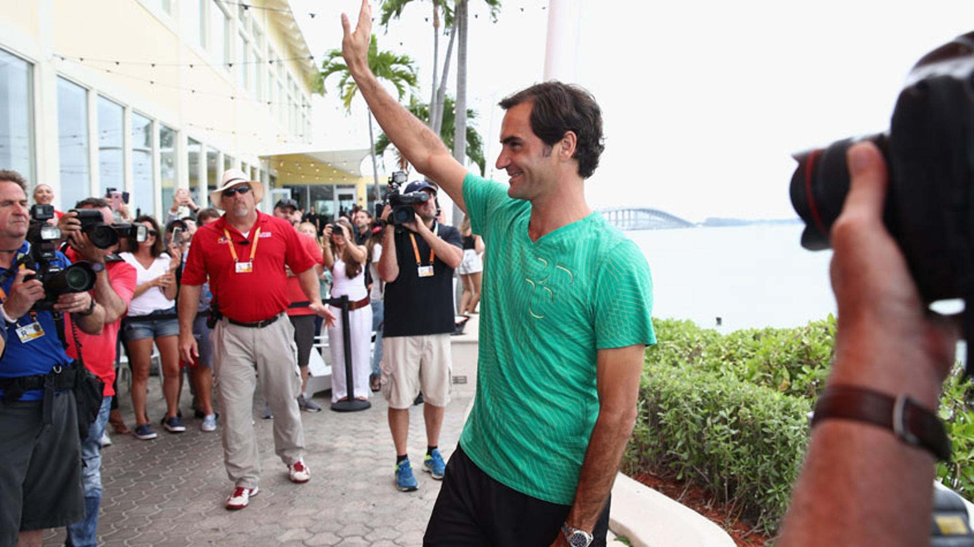 Federer alcançou assim 90 títulos na carreira e igualou Novak Djokovic com 25 conquistas de Masters 1000