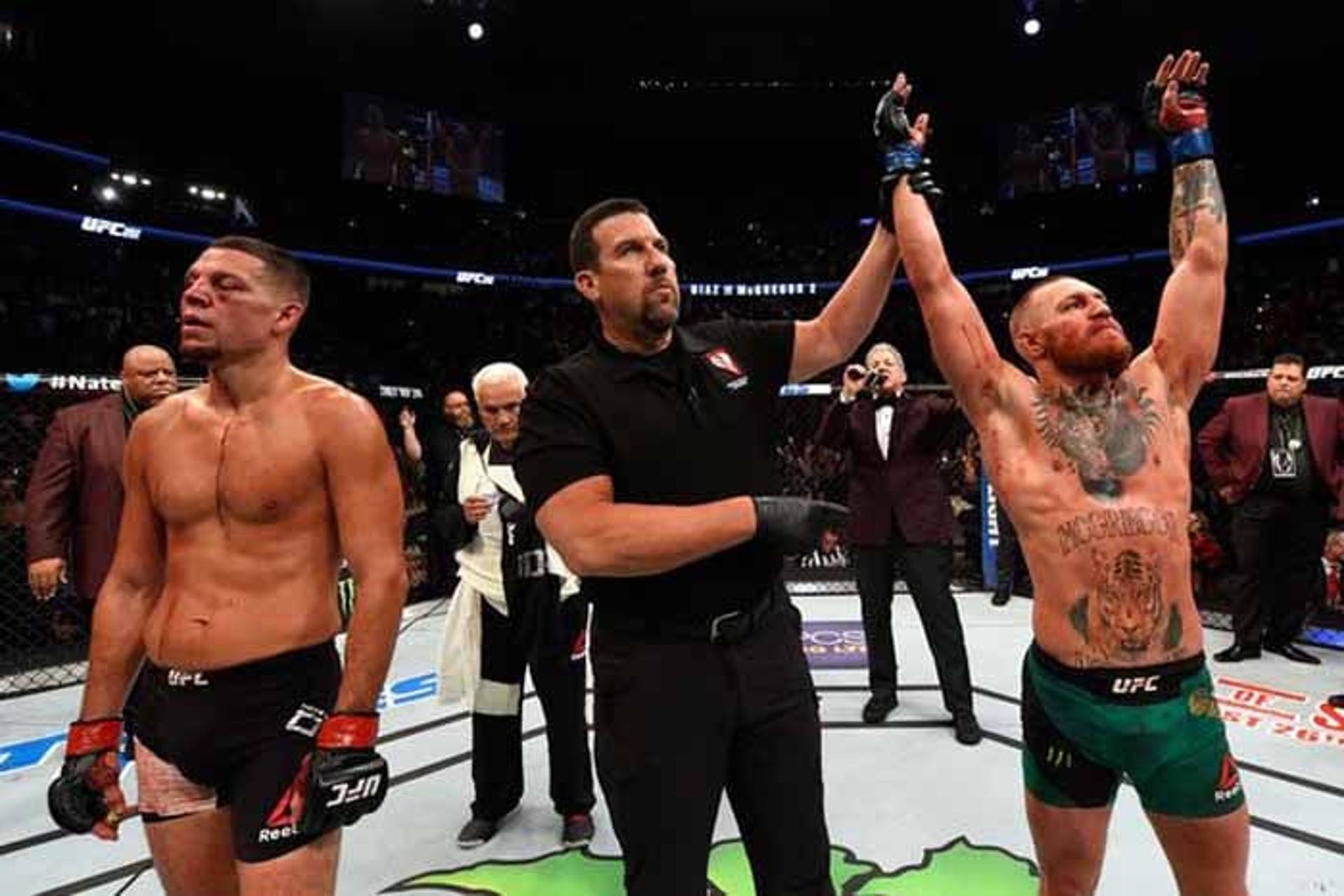 Redenção - Meses depois, McGregor faz revanche com Diaz e vence rival na decisão dos juízes após cinco rounds de luta eletrizante