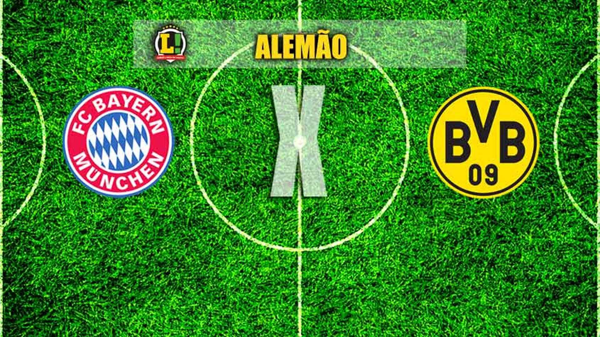 ALEMÃO: Bayern de Munique x Borussia Dortmund