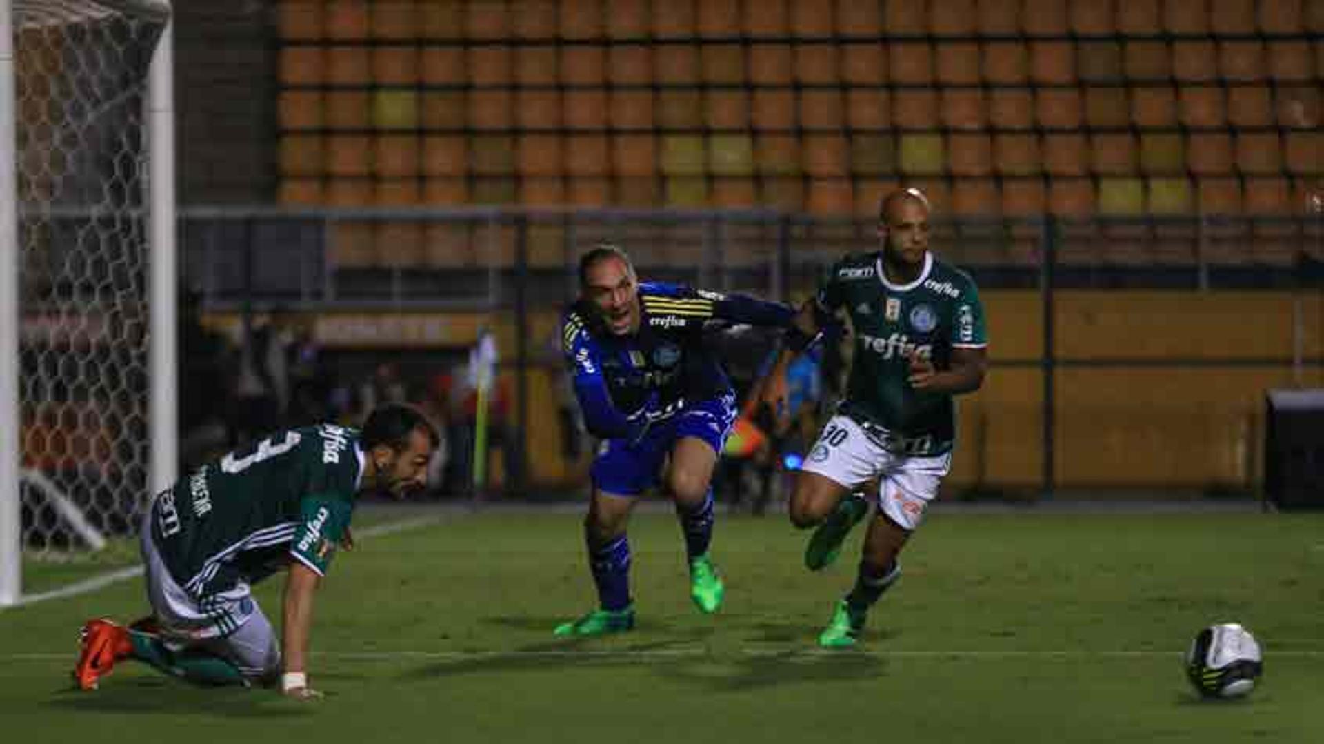 Verdão finalizou 22 vezes contra o Novorizontino