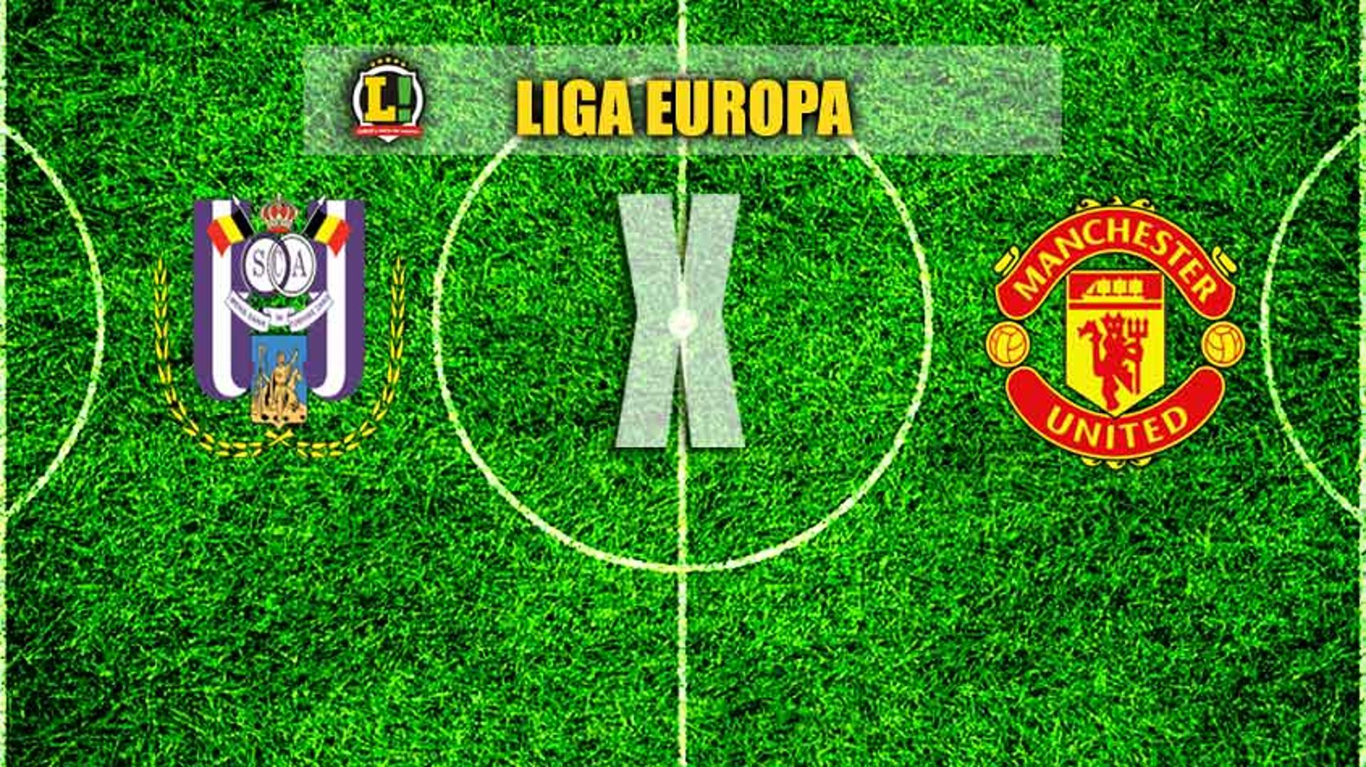 LIGA EUROPA     Anderlecht x Manchester United