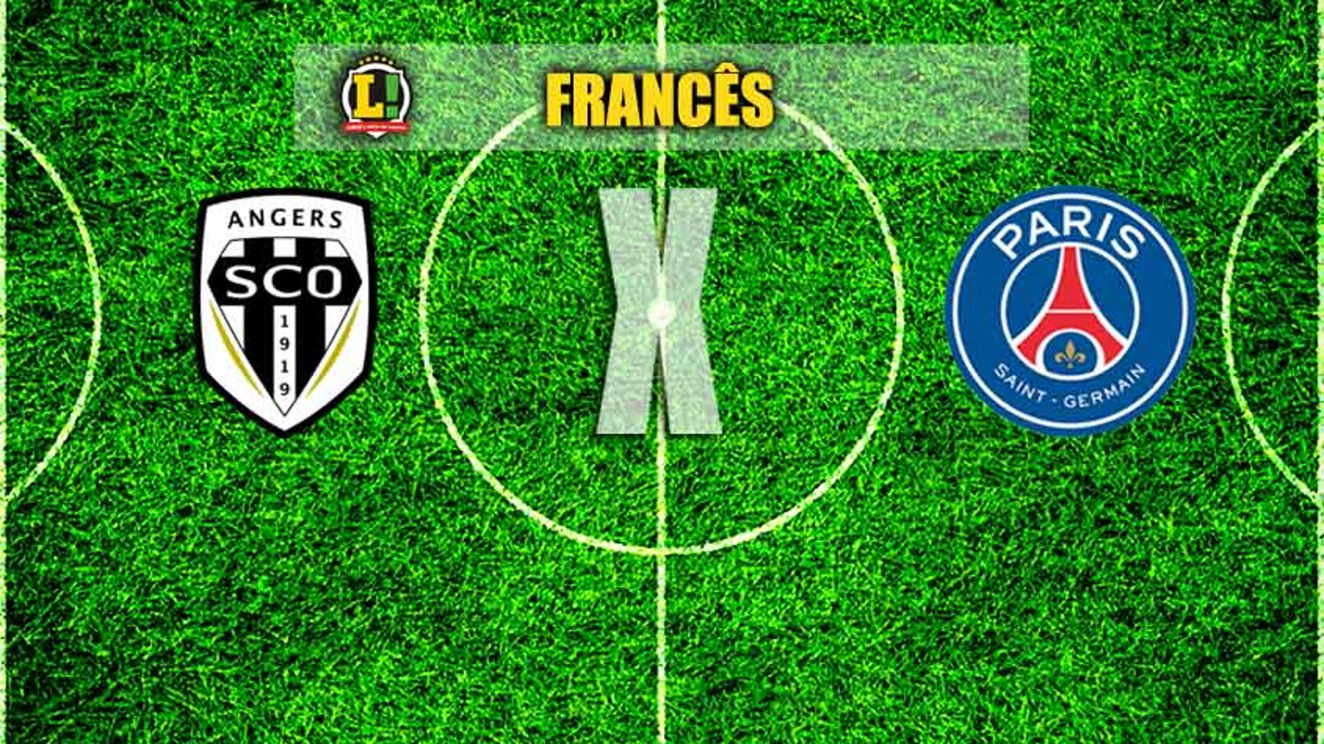 Francês: Angers x PSG