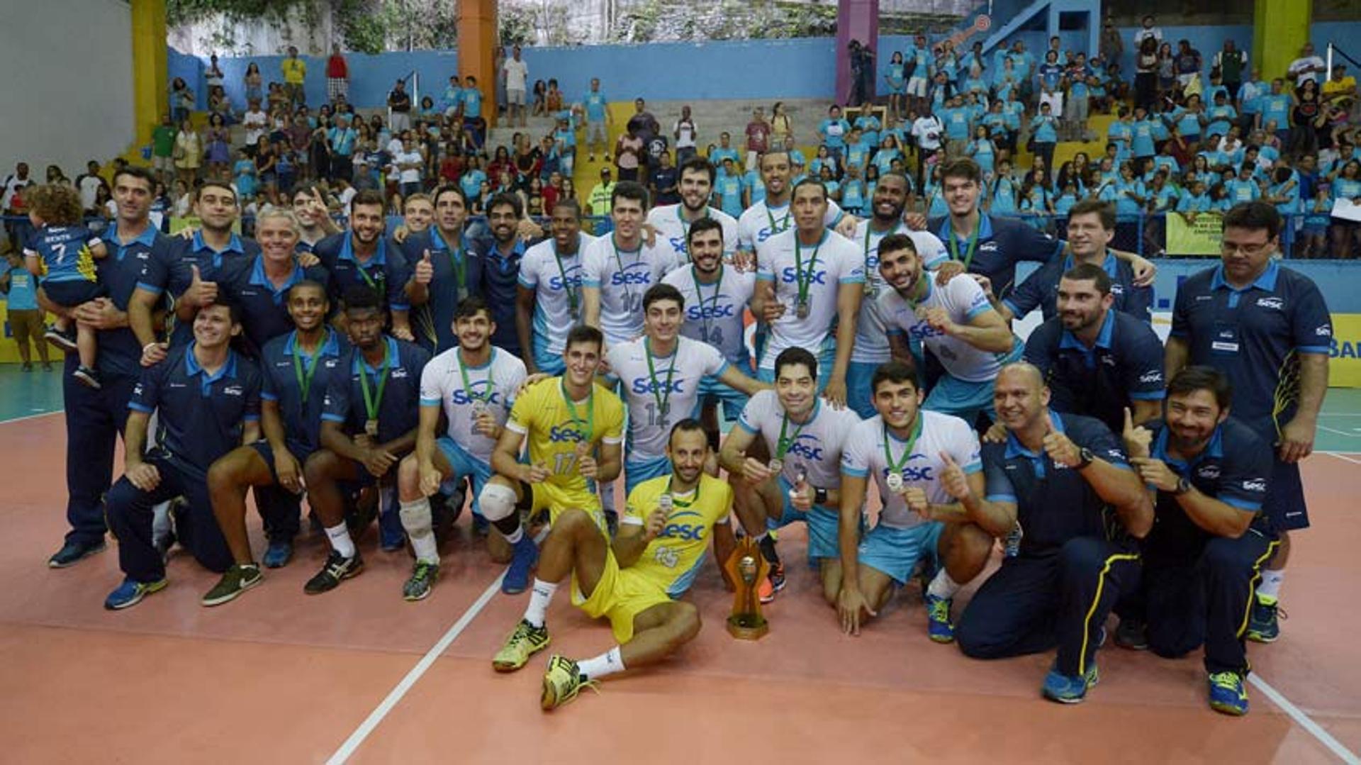 SESC-RJ Campeão da Superliga B 2017