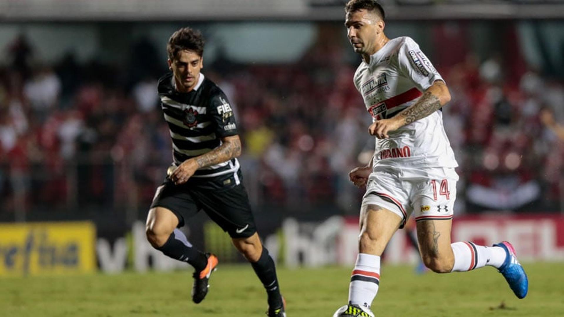 Corinthians x São Paulo / Primeiro jogo: São Paulo 0 x 2 Corinthians (empate no placar agregado leva aos pênaltis)