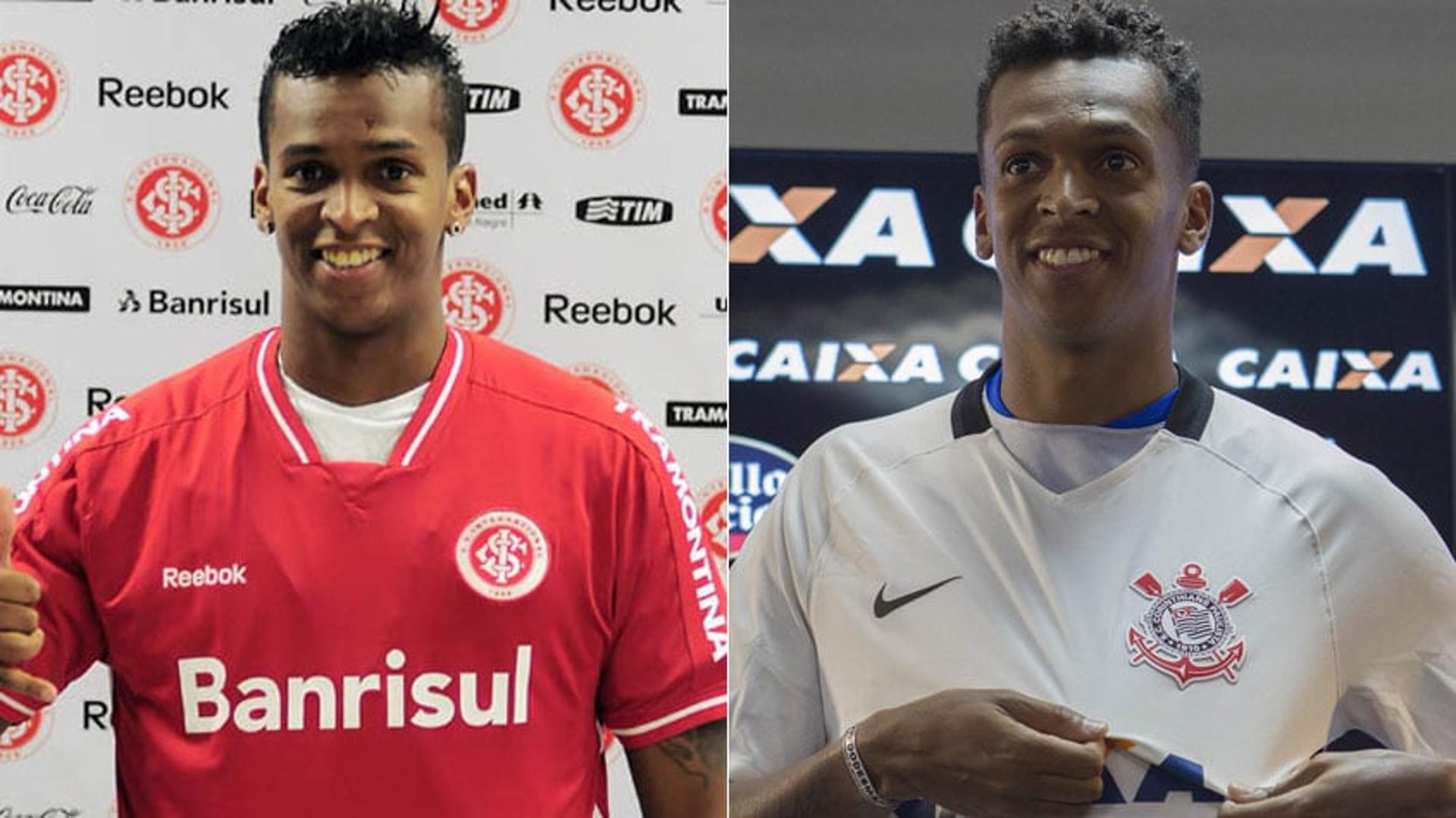 Em 2011, na chegada ao Internacional, e em 2016, iniciando a sua segunda passagem pelo Corinthians