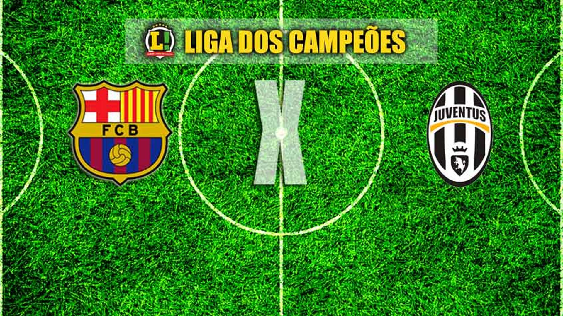 LIGA DOS CAMPEÕES: Barcelona x Juventus