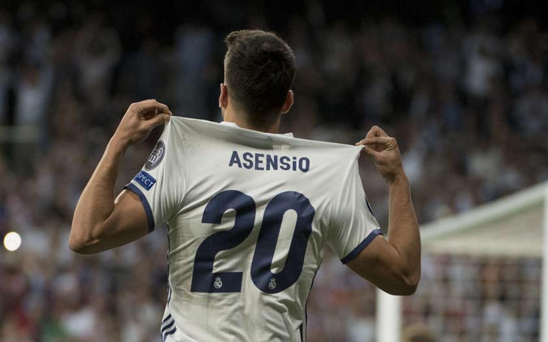 Veja imagens de Asensio pelo Real