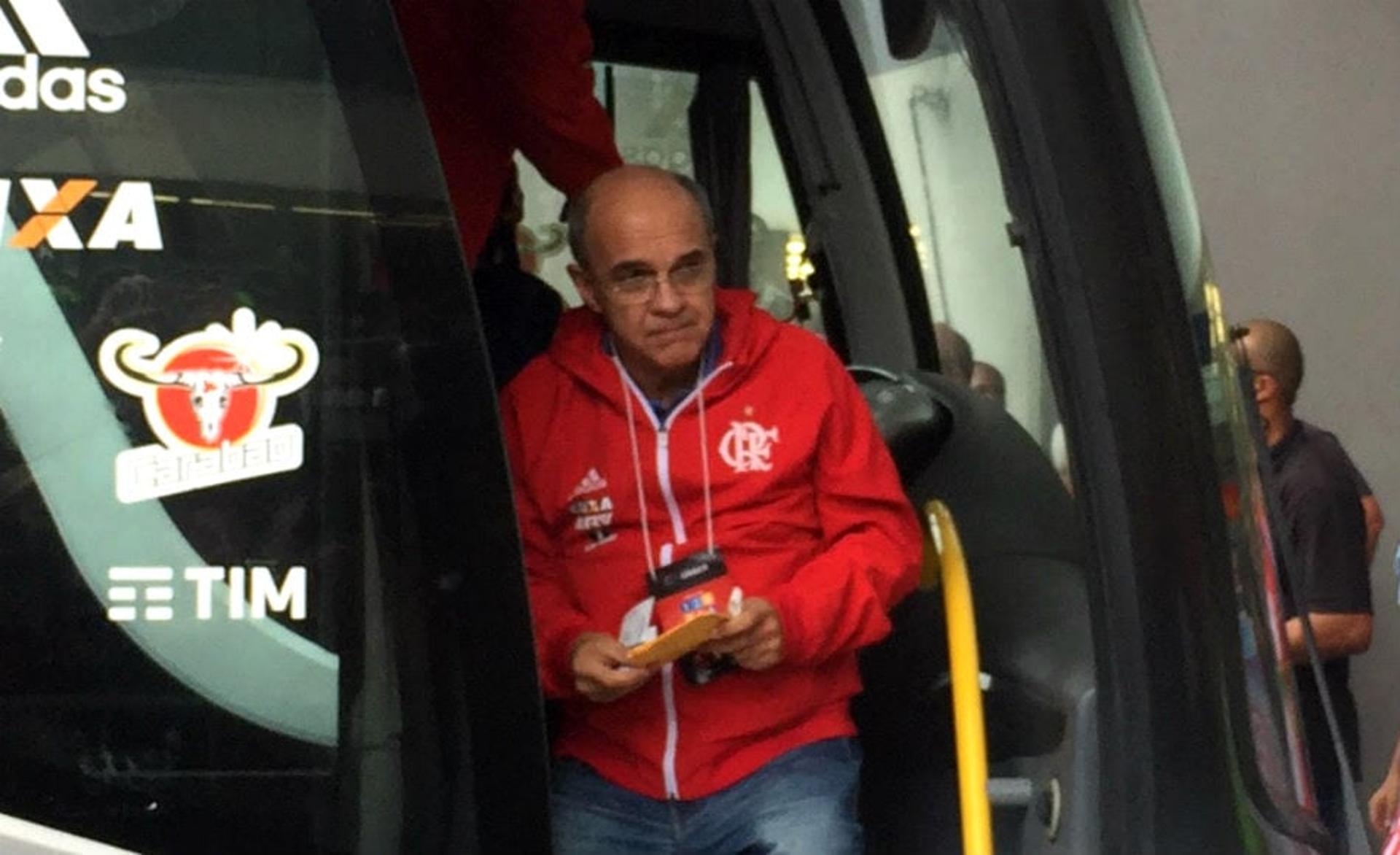 Eduardo Bandeira de Mello, presidente do Flamengo (Foto: João Pedro Granette)