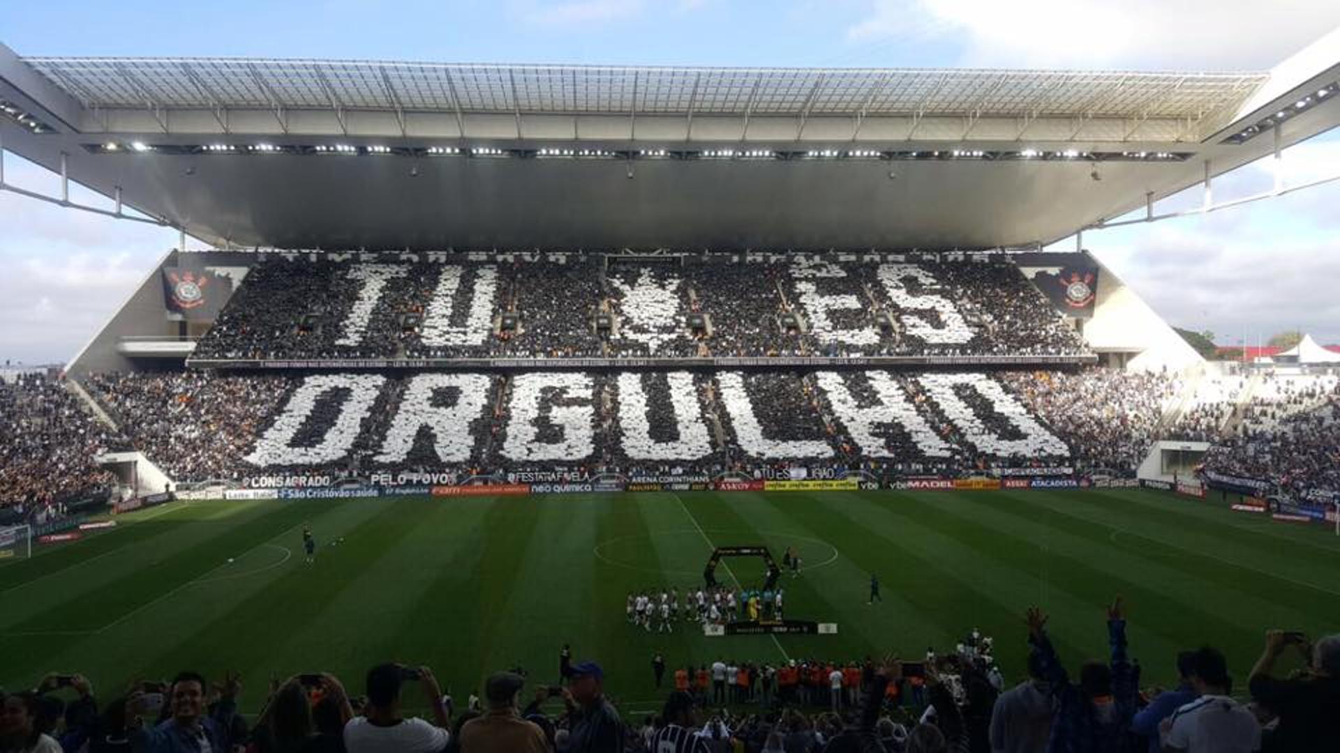 Tu és orgulho - neste domingo - Corinthians 1 x 1 São Paulo