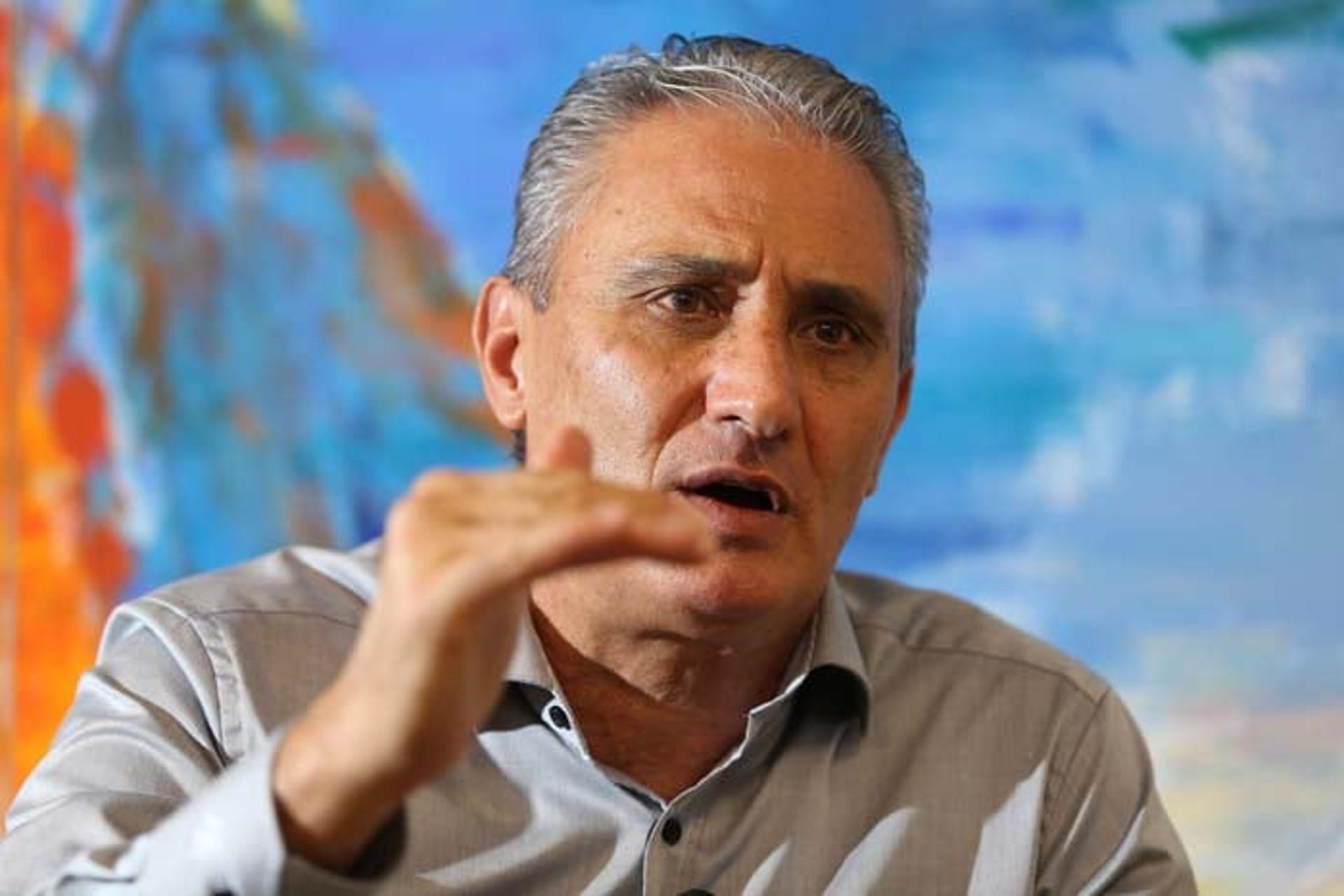 Tite, durante entrevista exclusiva concedida ao LANCE!