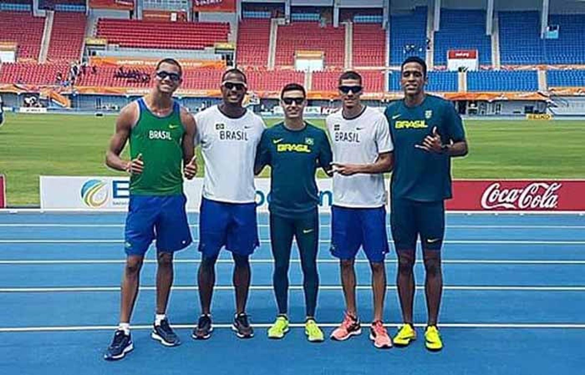 4x400 m masculino garante vaga no Mundial de Londres