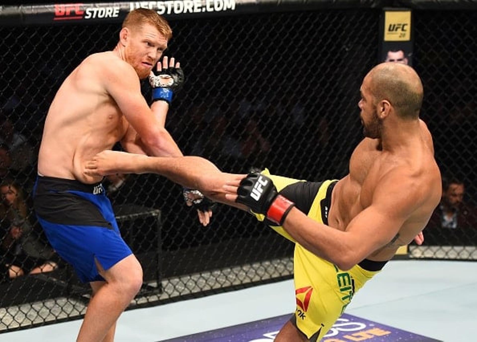 Thales Leites venceu Sam Alvey no UFC Fight Night realizado em Nashville