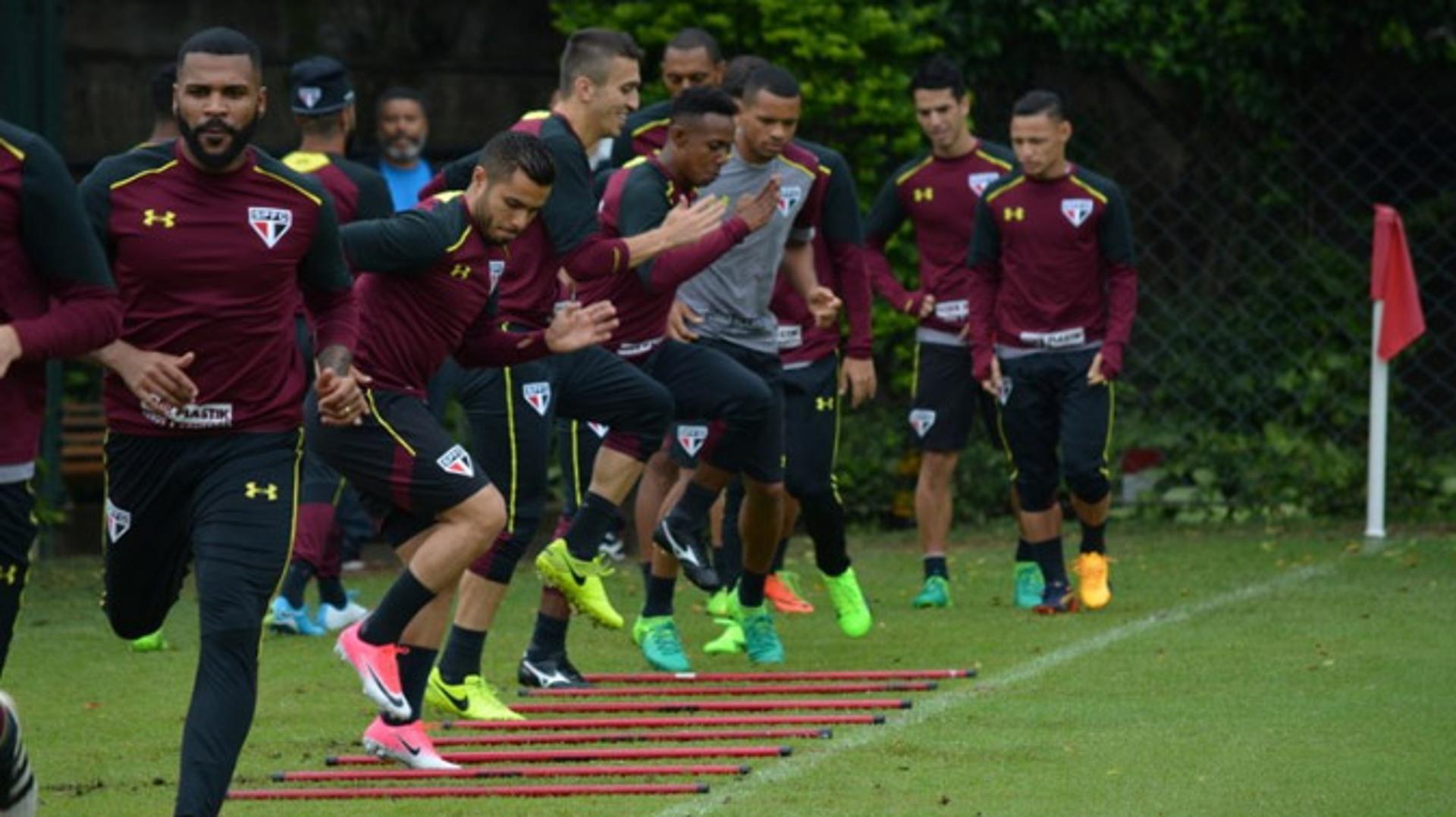 São Paulo tem período apenas de treinos