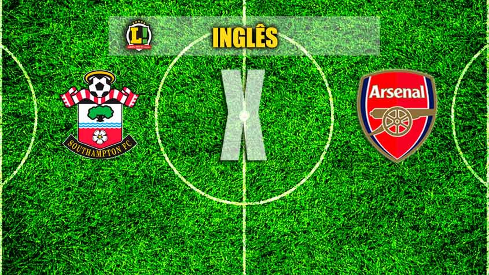 INGLÊS: Southampton x Arsenal