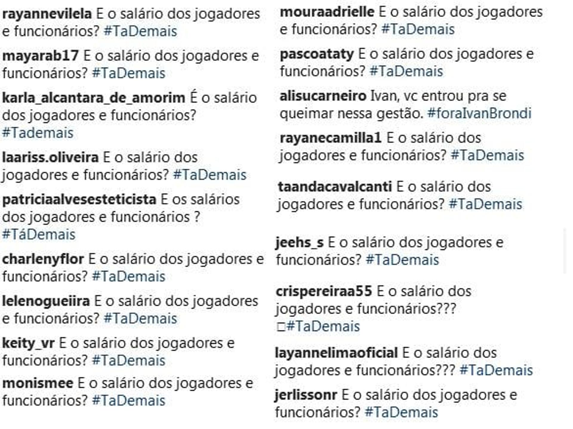 Esposas de jogadores do Náutico fazem protesto na internet