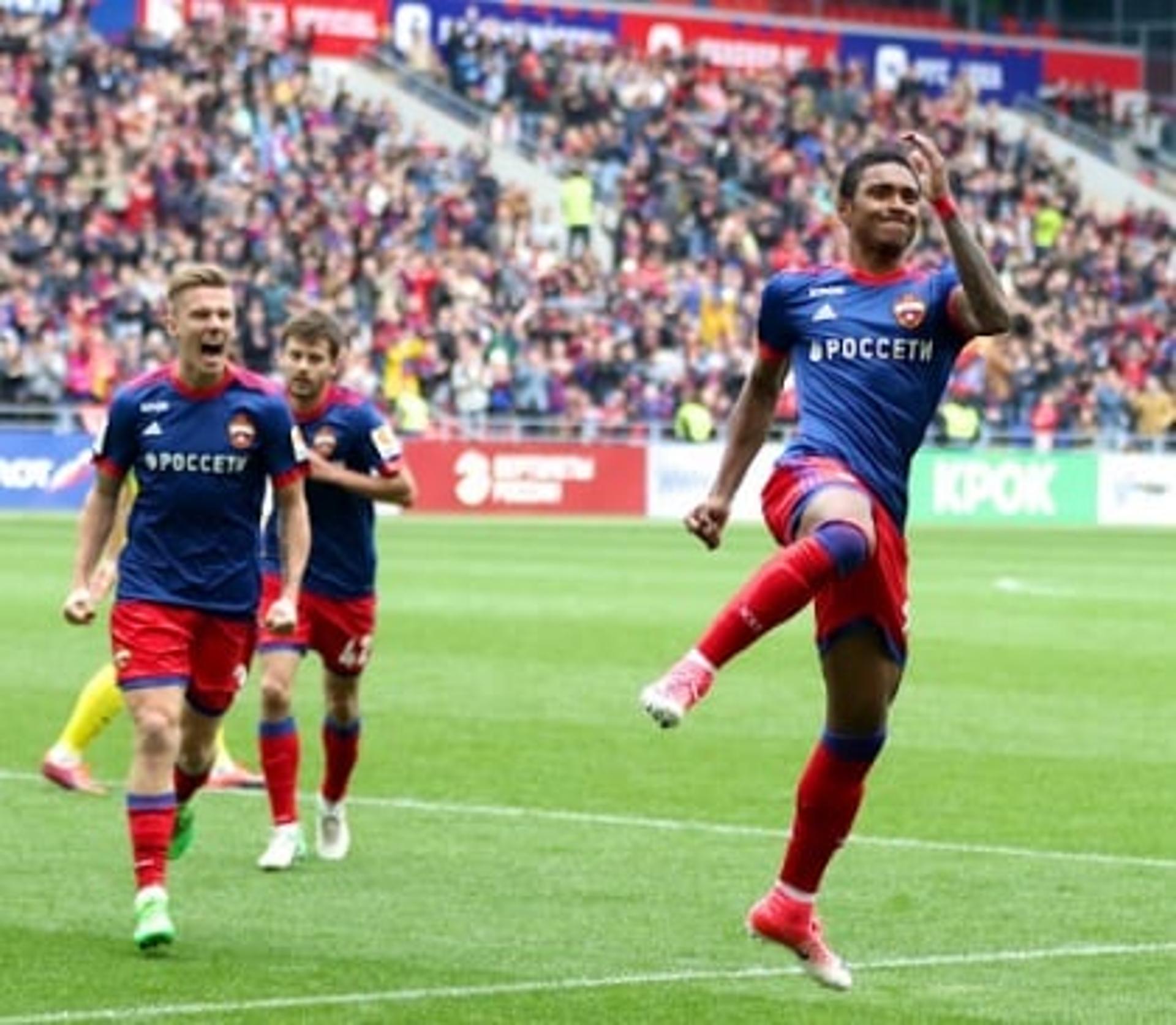 CSKA conquistou o vice-campeonato Russo (Foto: Reprodução / Twitter)