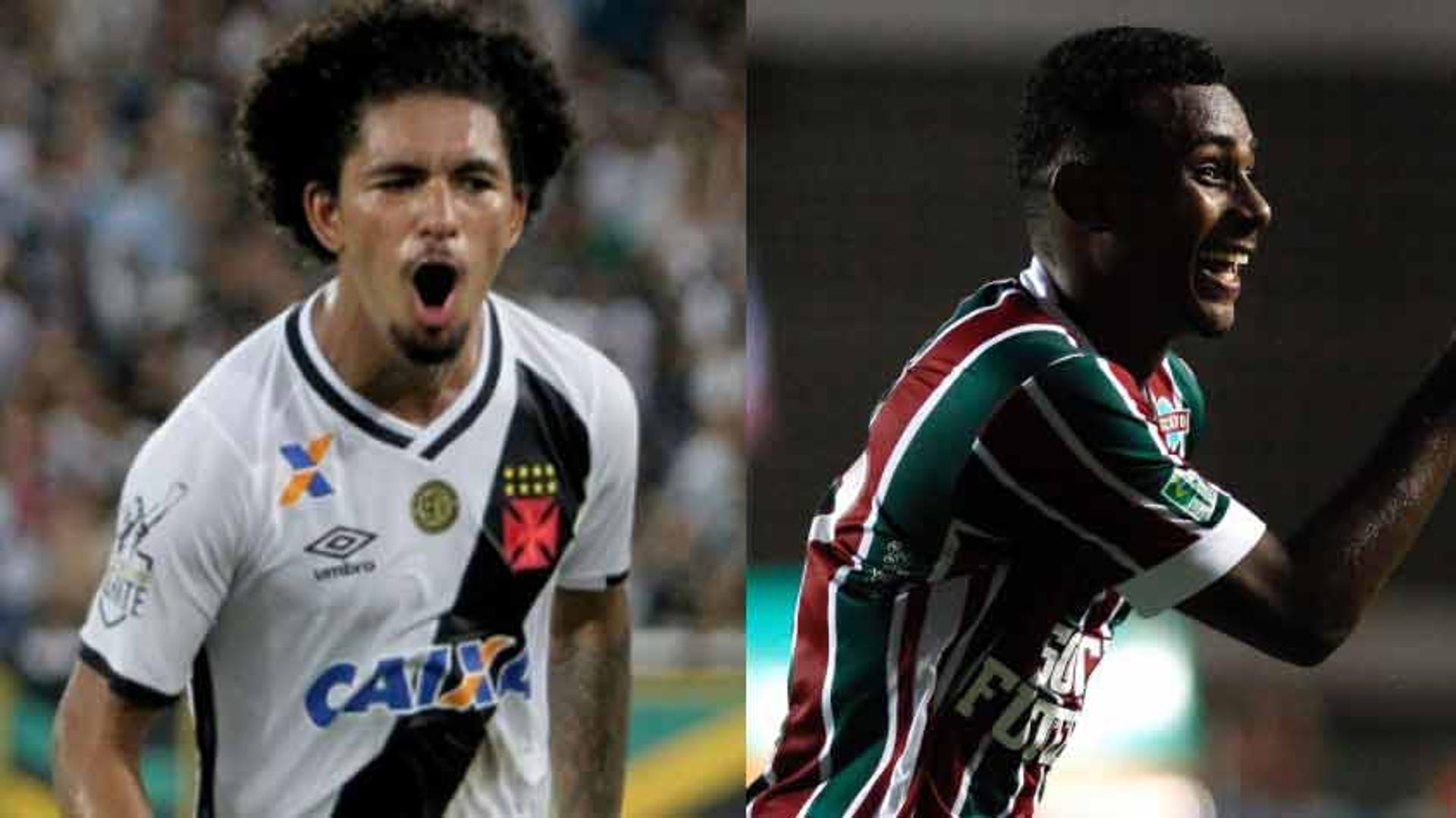 Douglas e Wendel são titulares de Vasco e Fluminense