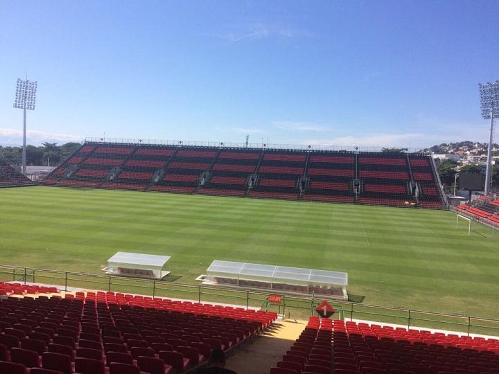 Novas imagens da Arena da Ilha divulgadas nesta quinta-feira (25/05).