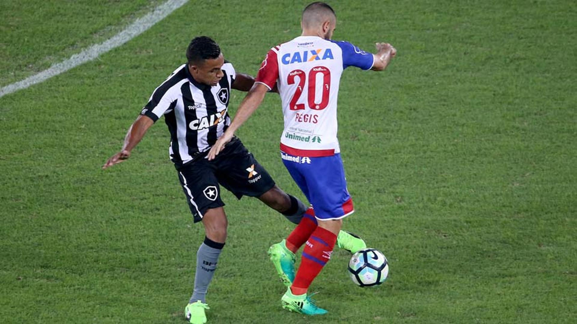 Último jogo: Botafogo 2 x 0 Bahia - 28/5/2017