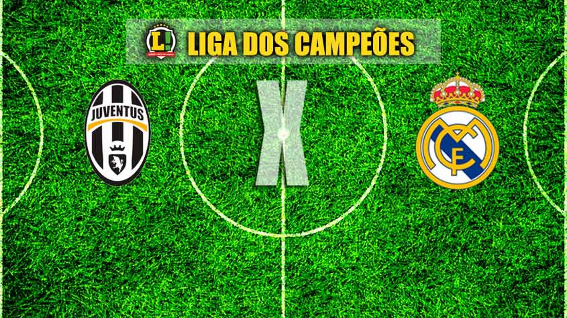 LIGA DOS CAMPEÕES: Juventus x Real Madrid