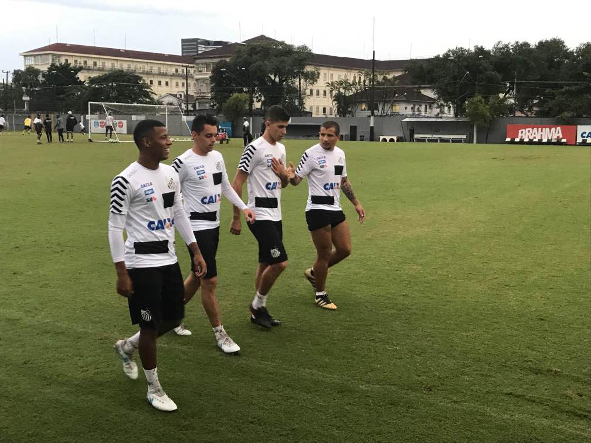 Vecchio - treino do Santos