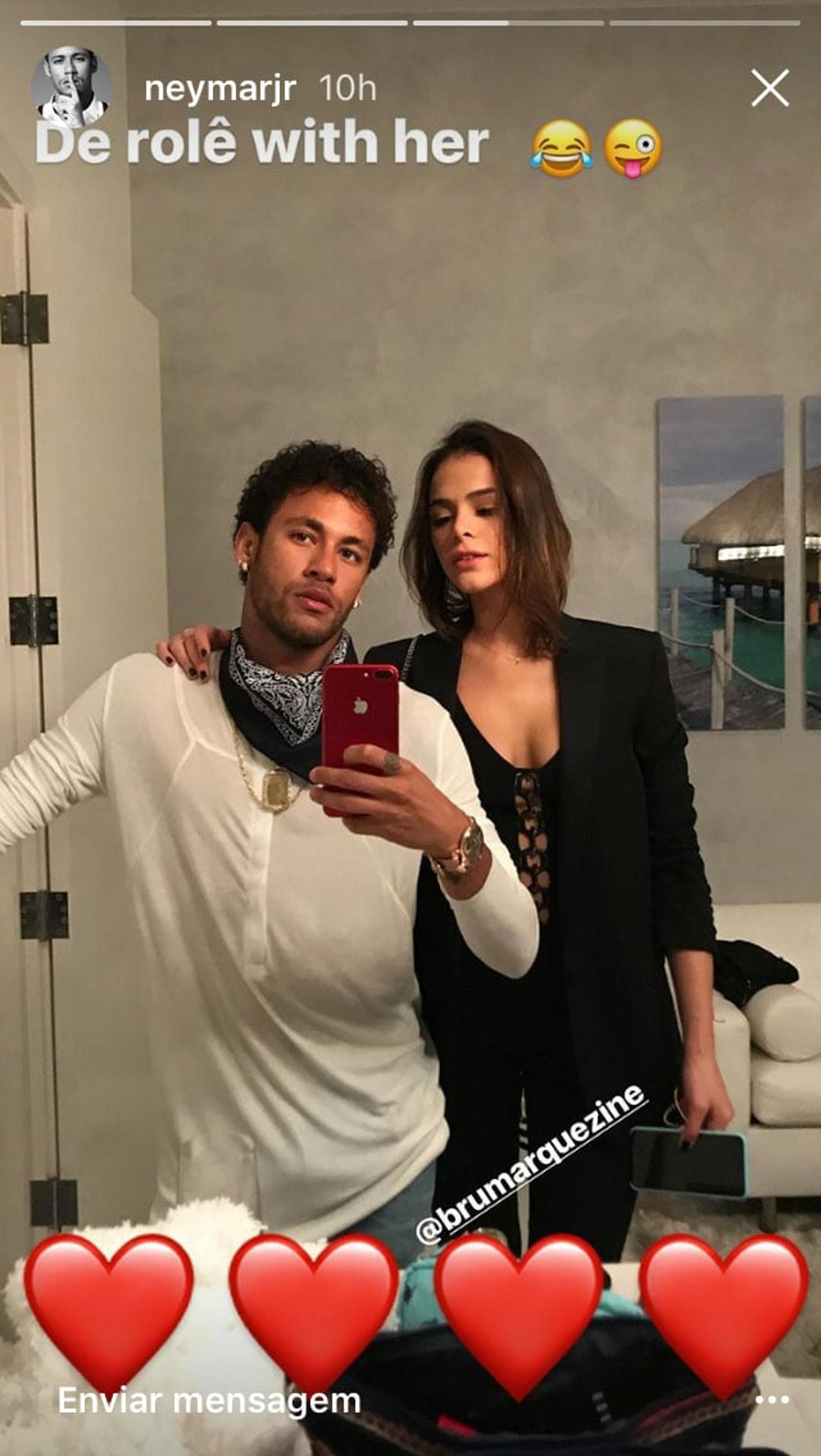 Neymar e Bruna Marquezine terminaram o relacionamento em junho deste ano