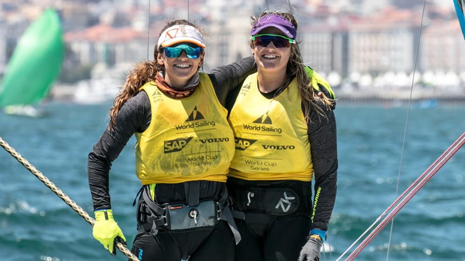 Martine Grael e Kahena Kunze estão de volta às competições de 49erFX