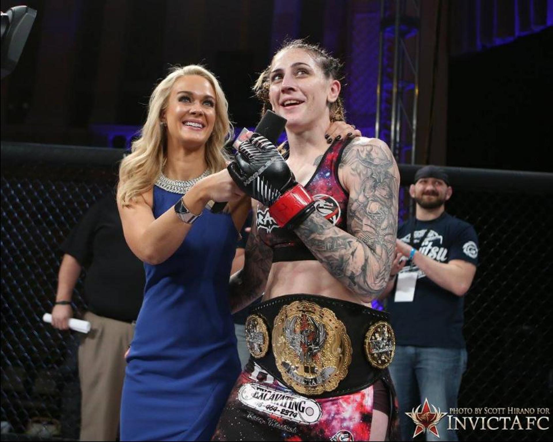 Megan Anderson é atual campeã do Invicta FC