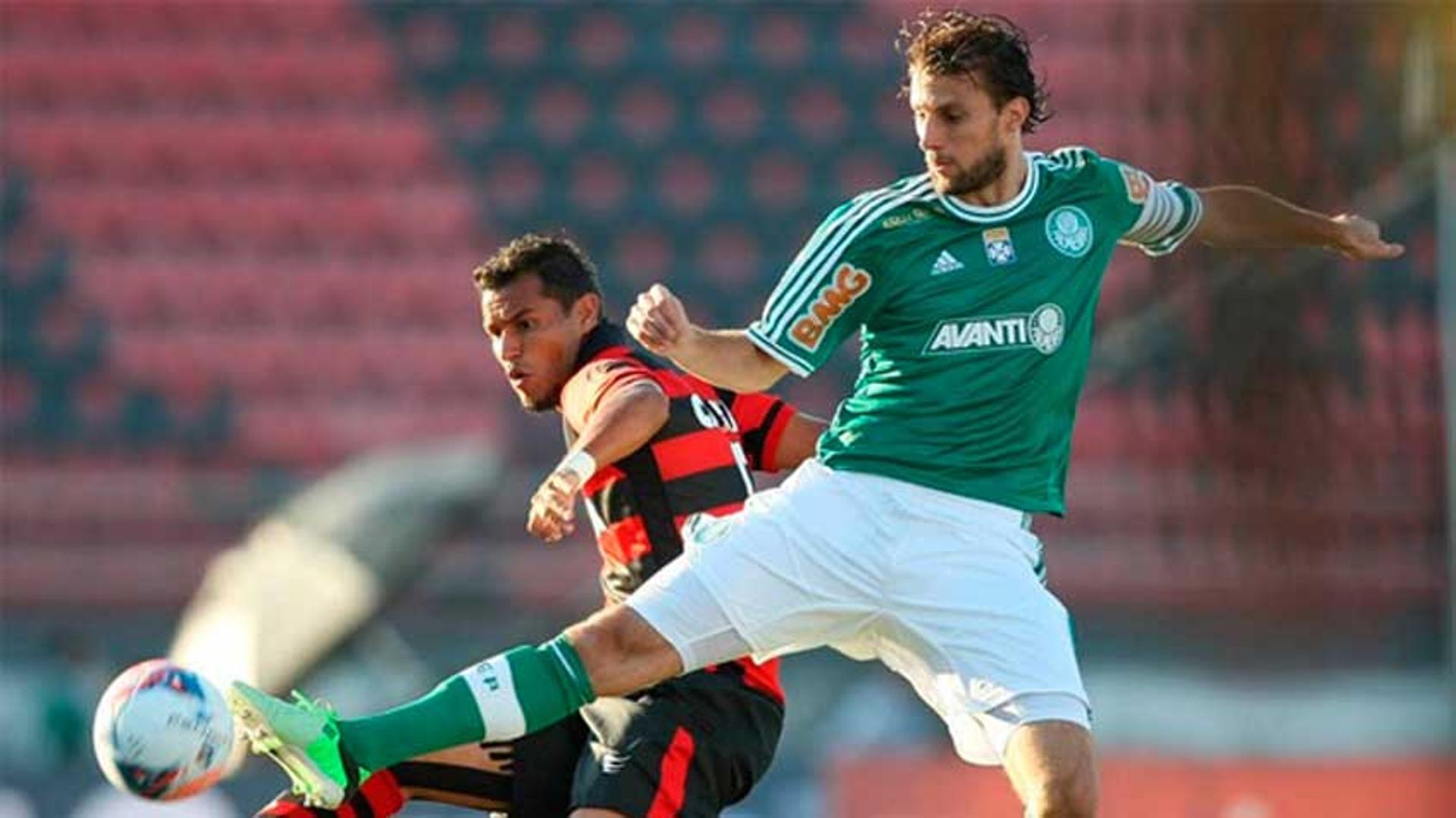 Último jogo: Atlético-GO 1 x 3 Palmeiras - 7/9/2013