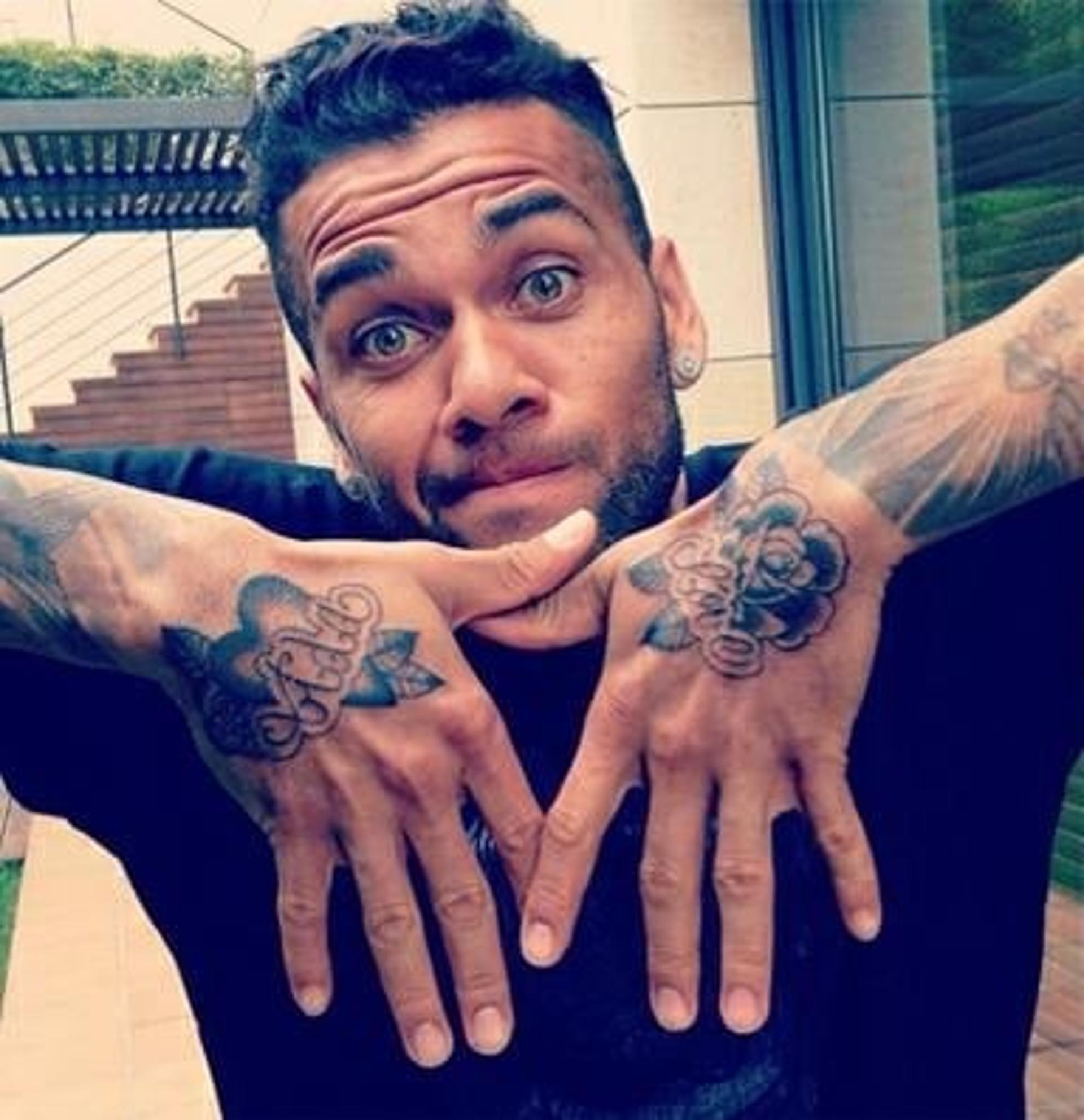 Tatuagens Daniel Alves