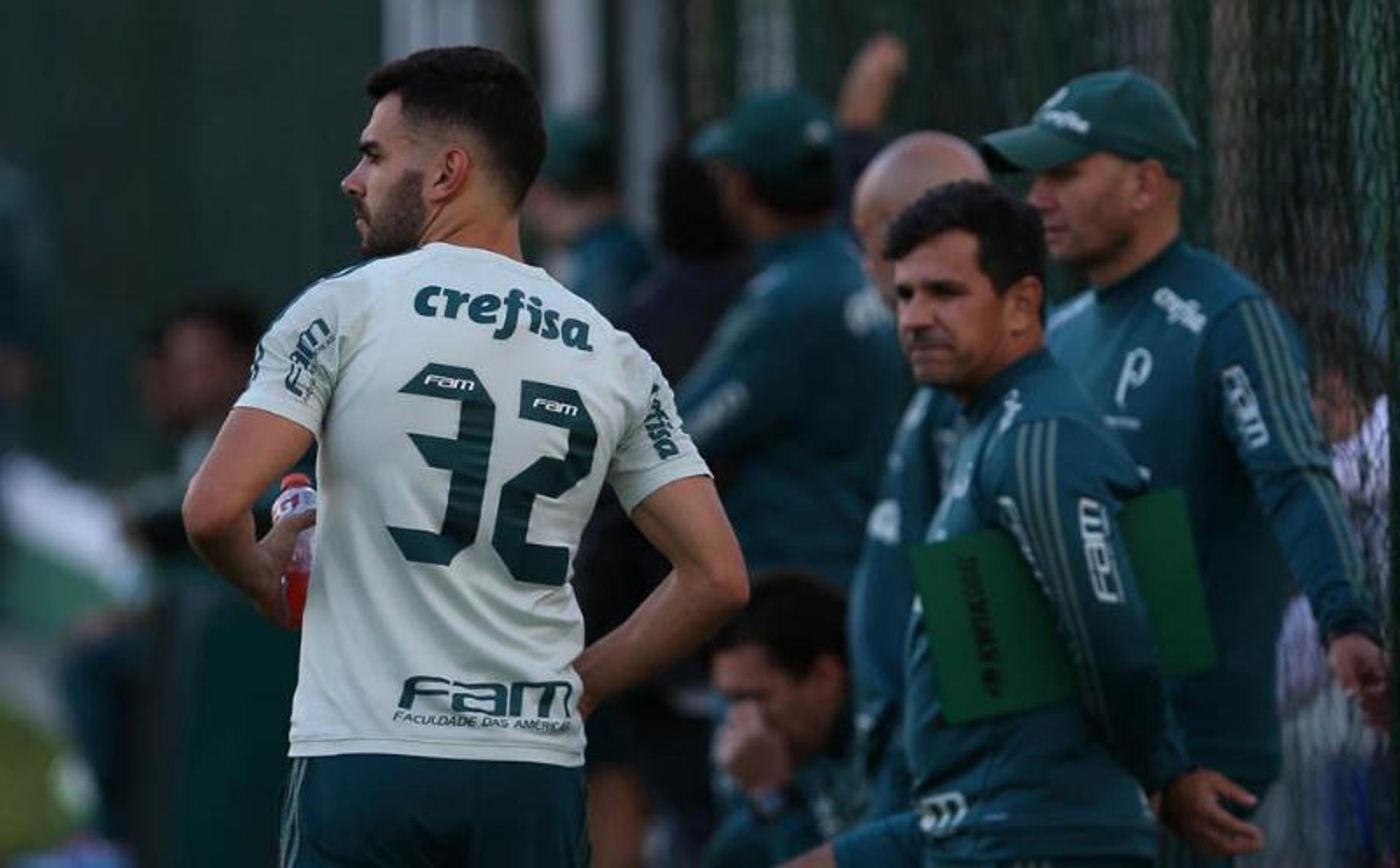 Bruno Henrique na Academia do Palmeiras