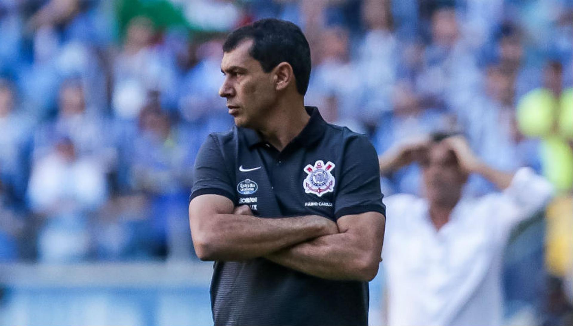 Carille tem 49 partidas pelo Corinthians