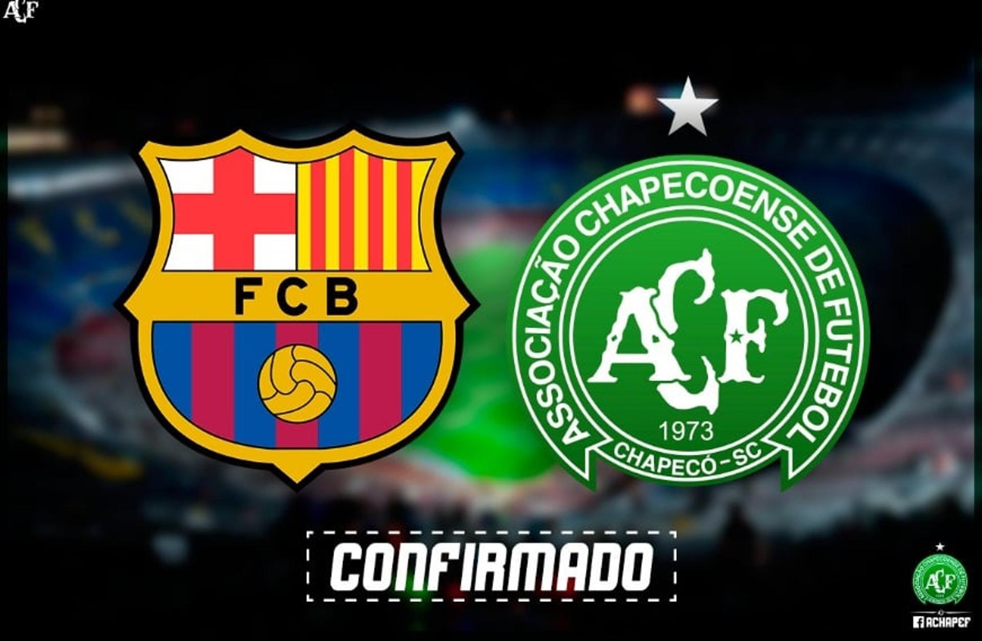 Barcelona x Chapecoense