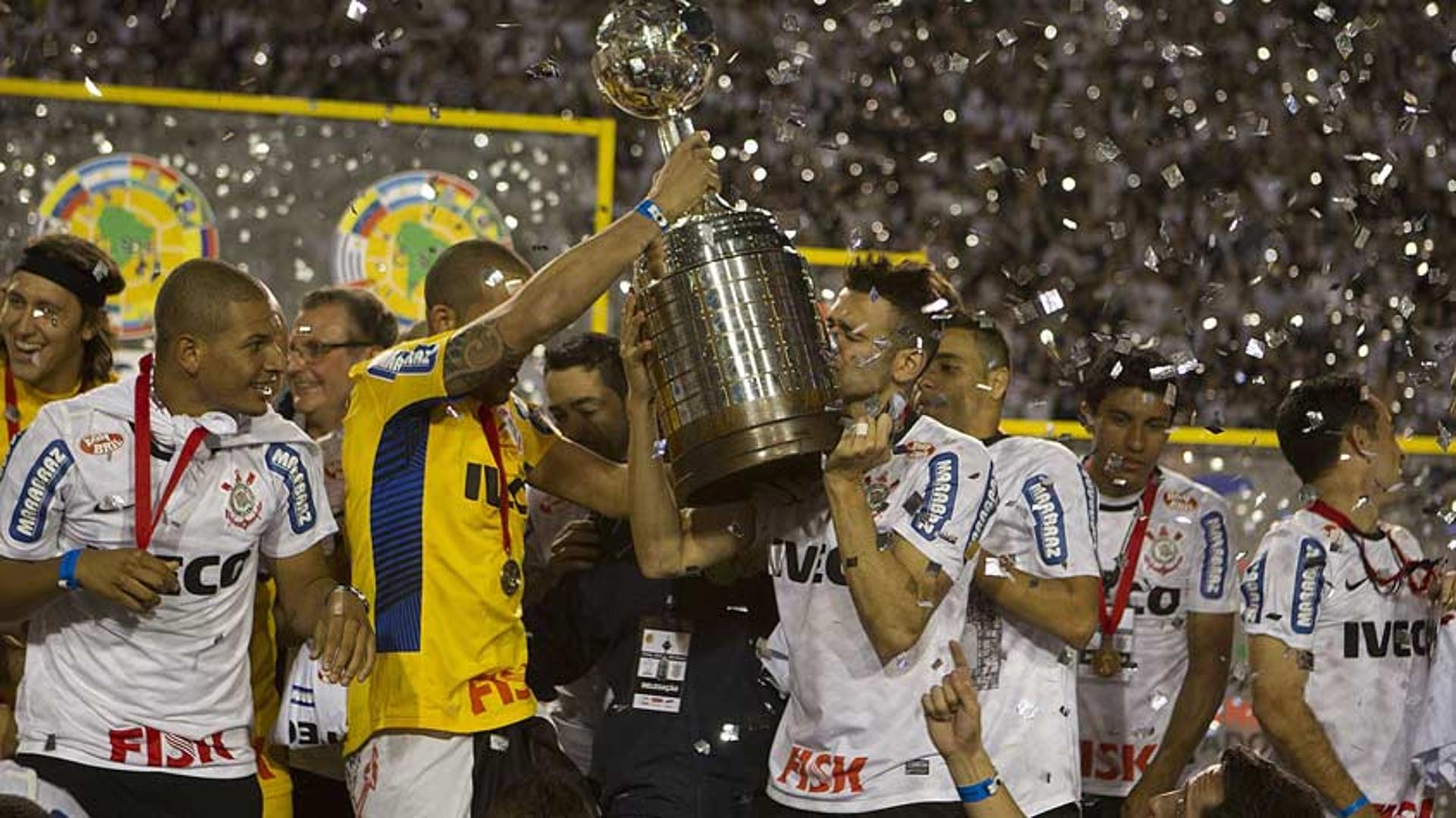 Corinthians conquistou a Libertadores em 2012