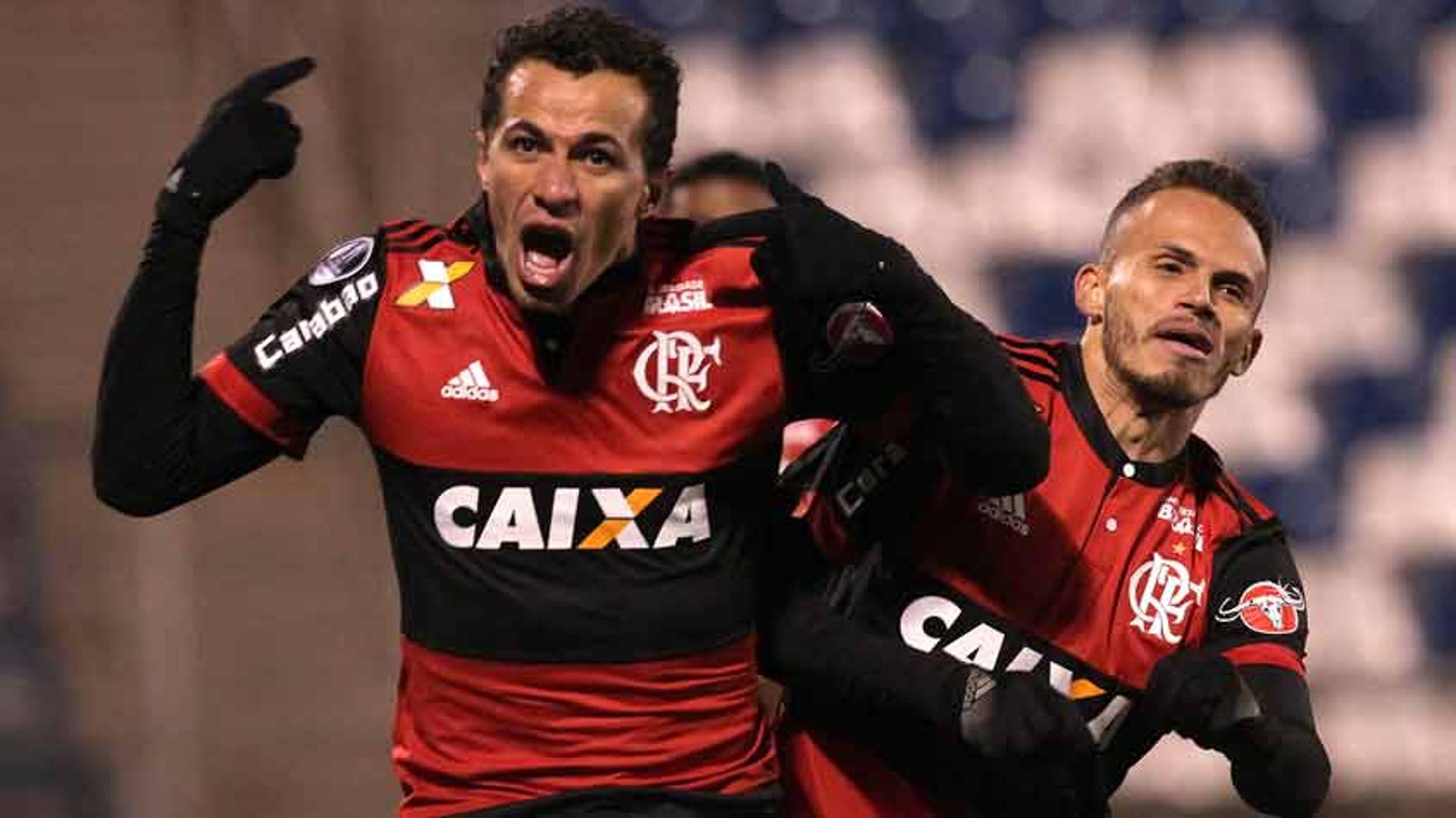 Palestino 2 x 5 Flamengo: as imagens do duelo em Santiago