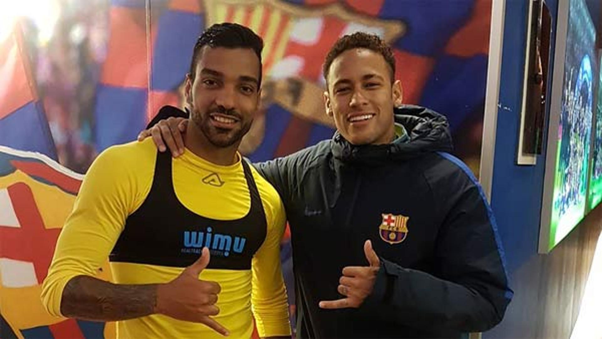 Michel e Neymar