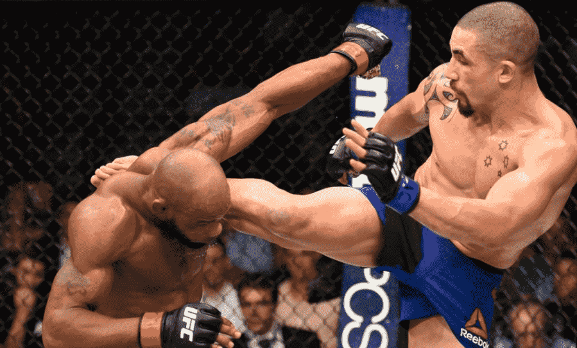 Robert Whittaker venceu Yoel Romero no UFC 213