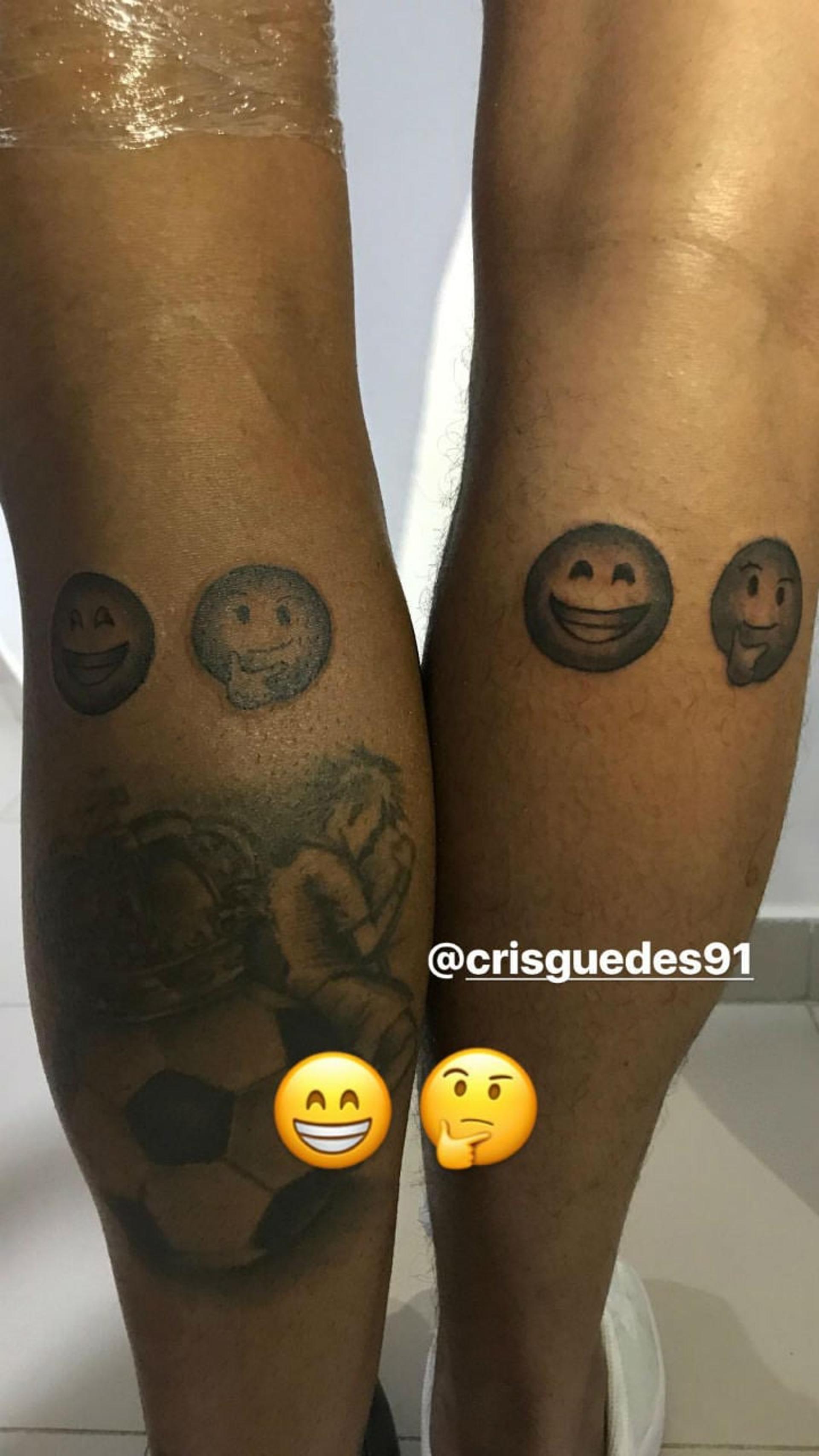 Neymar faz nova tatuagem