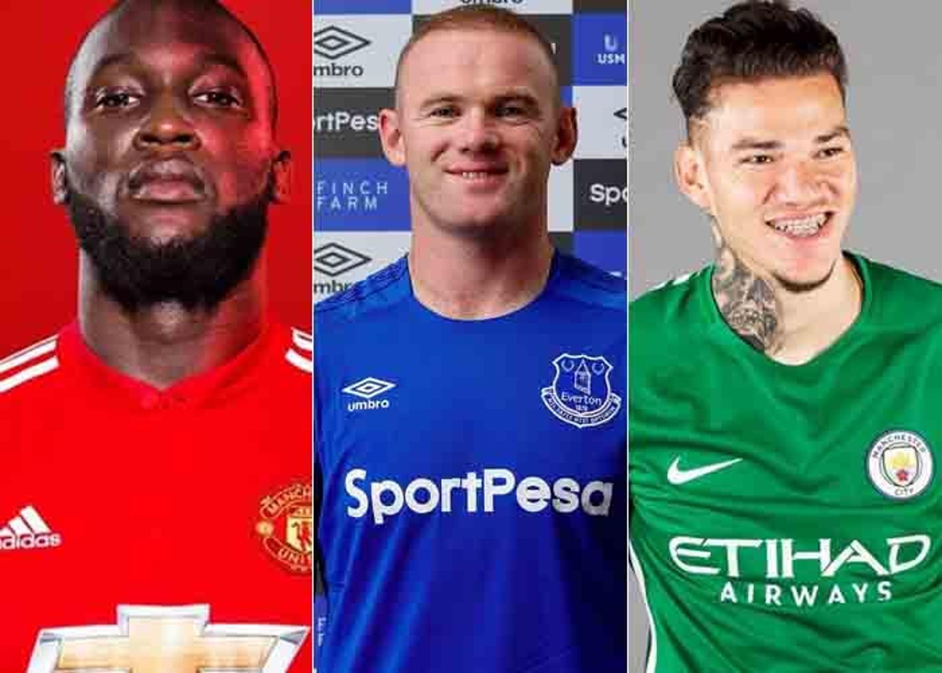 Lukaku, Rooney e Ederson: as negociações mais badaladas do mercado europeu estão abaixo: