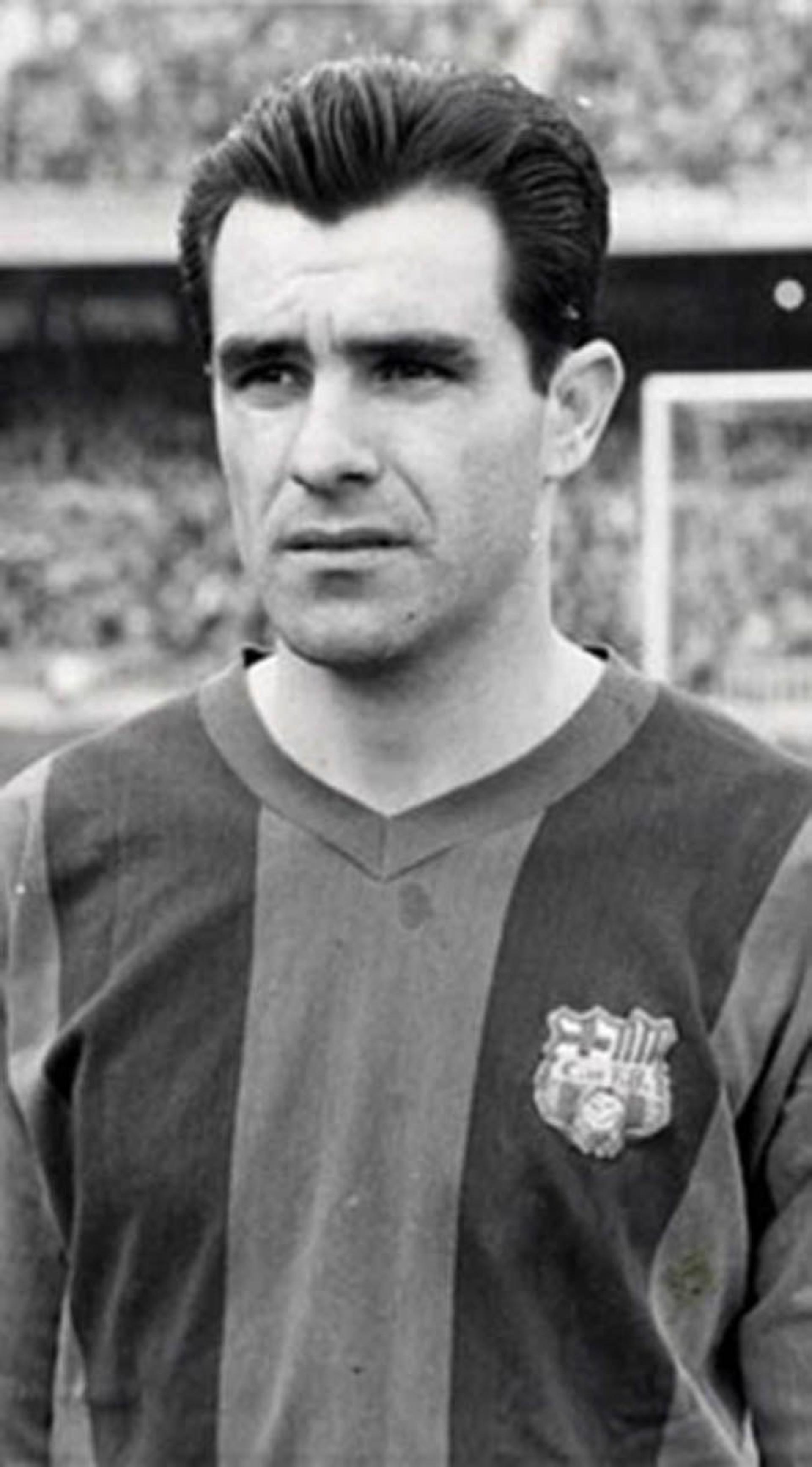 Entre 1957 e 1962, Evaristo de Macedo se destacou no Barcelona. Foram dois campeonatos nacionais e três Copas da Uefa.