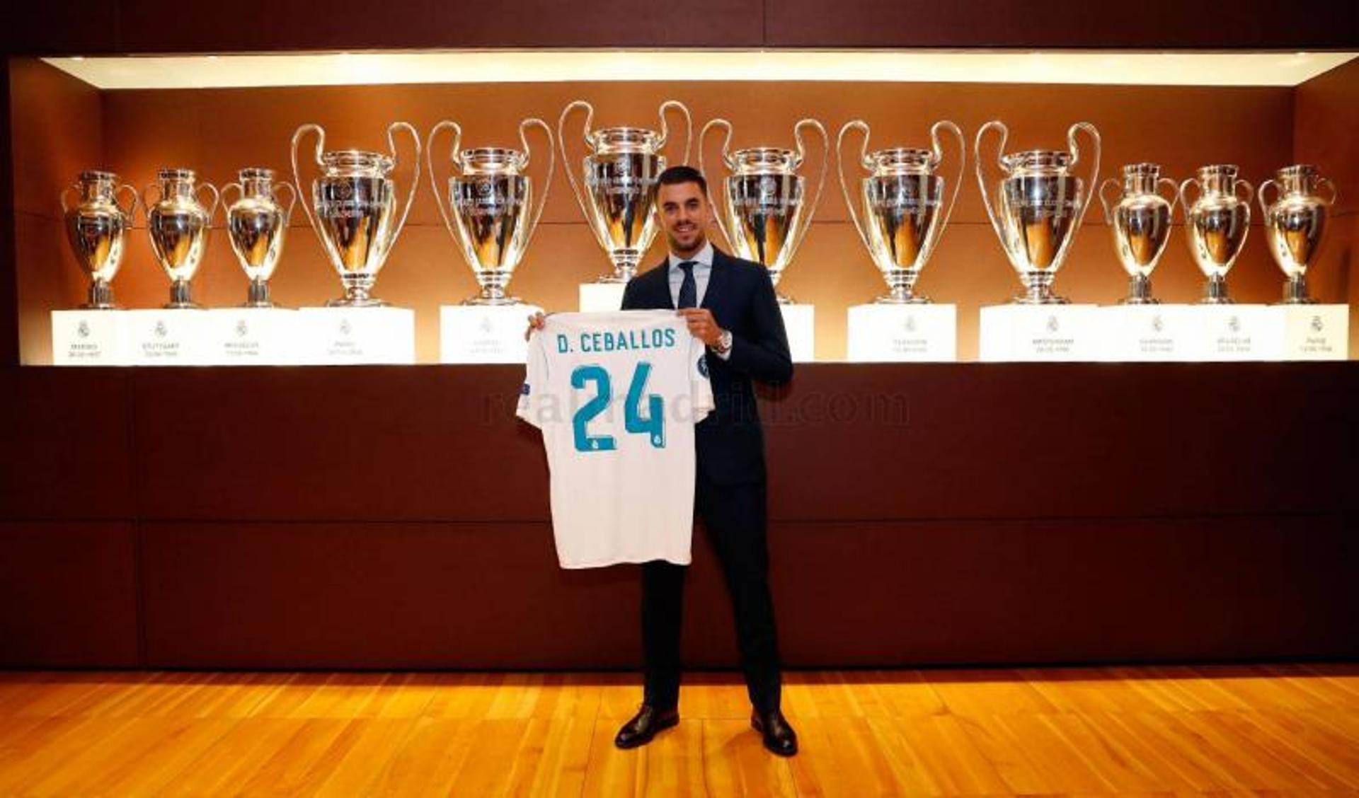 Ceballos apresentado no Real Madrid