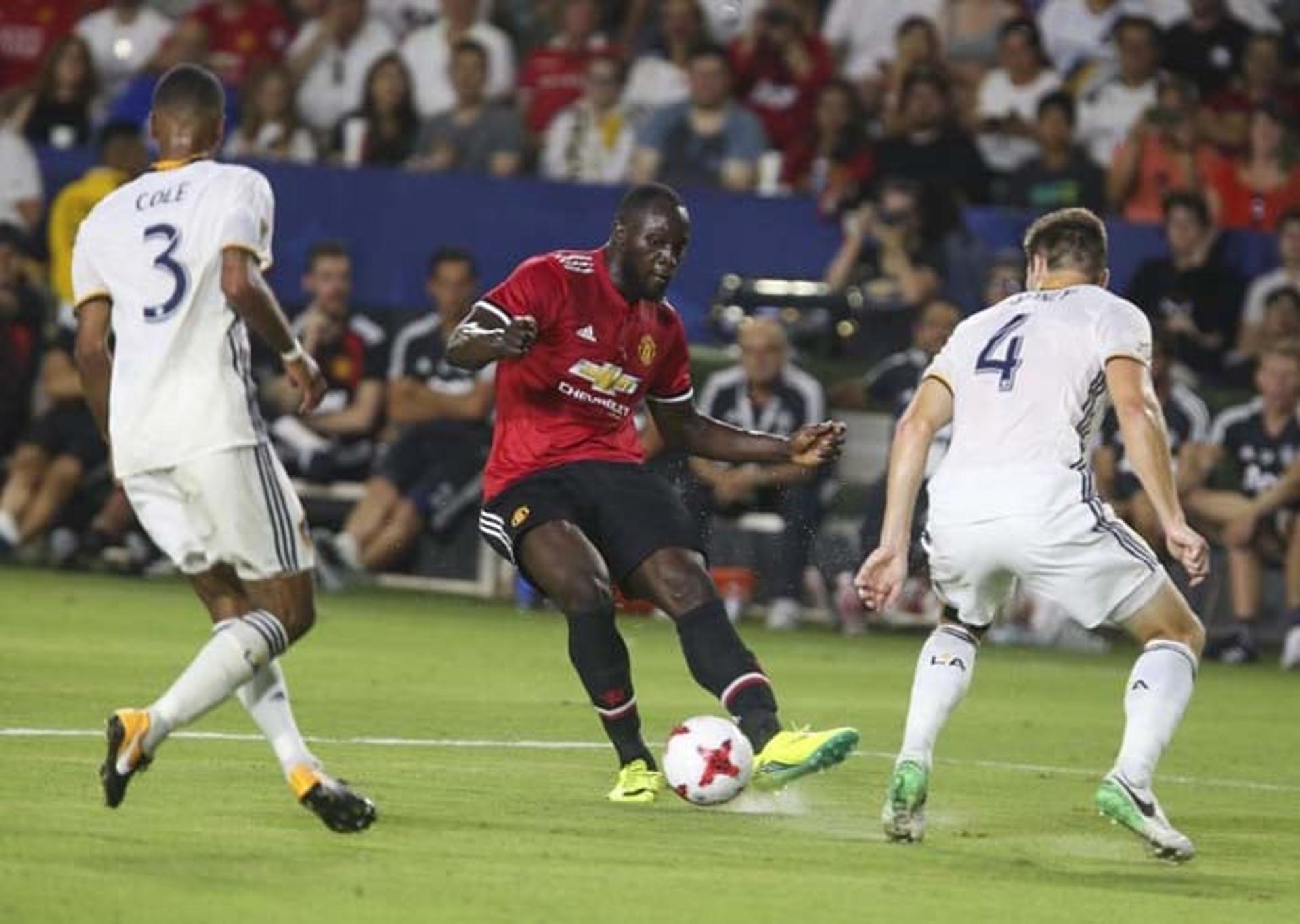 Lukaku jogando pelo United