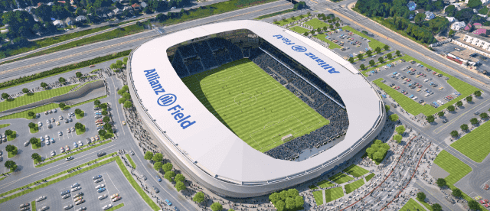 Allianz Field, em Minnesota, nos Estados Unidos