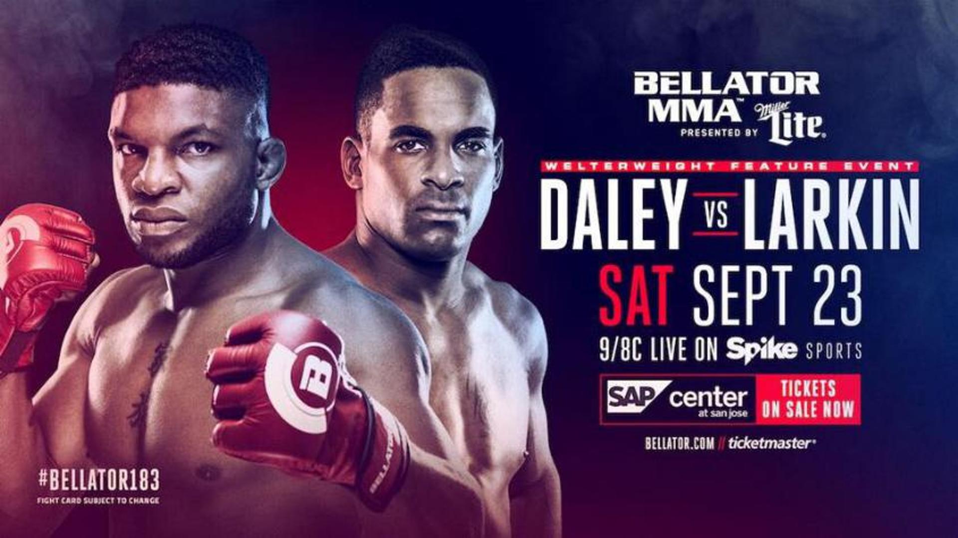 Paul Daley encara Lorenz Larkin no Bellator 183