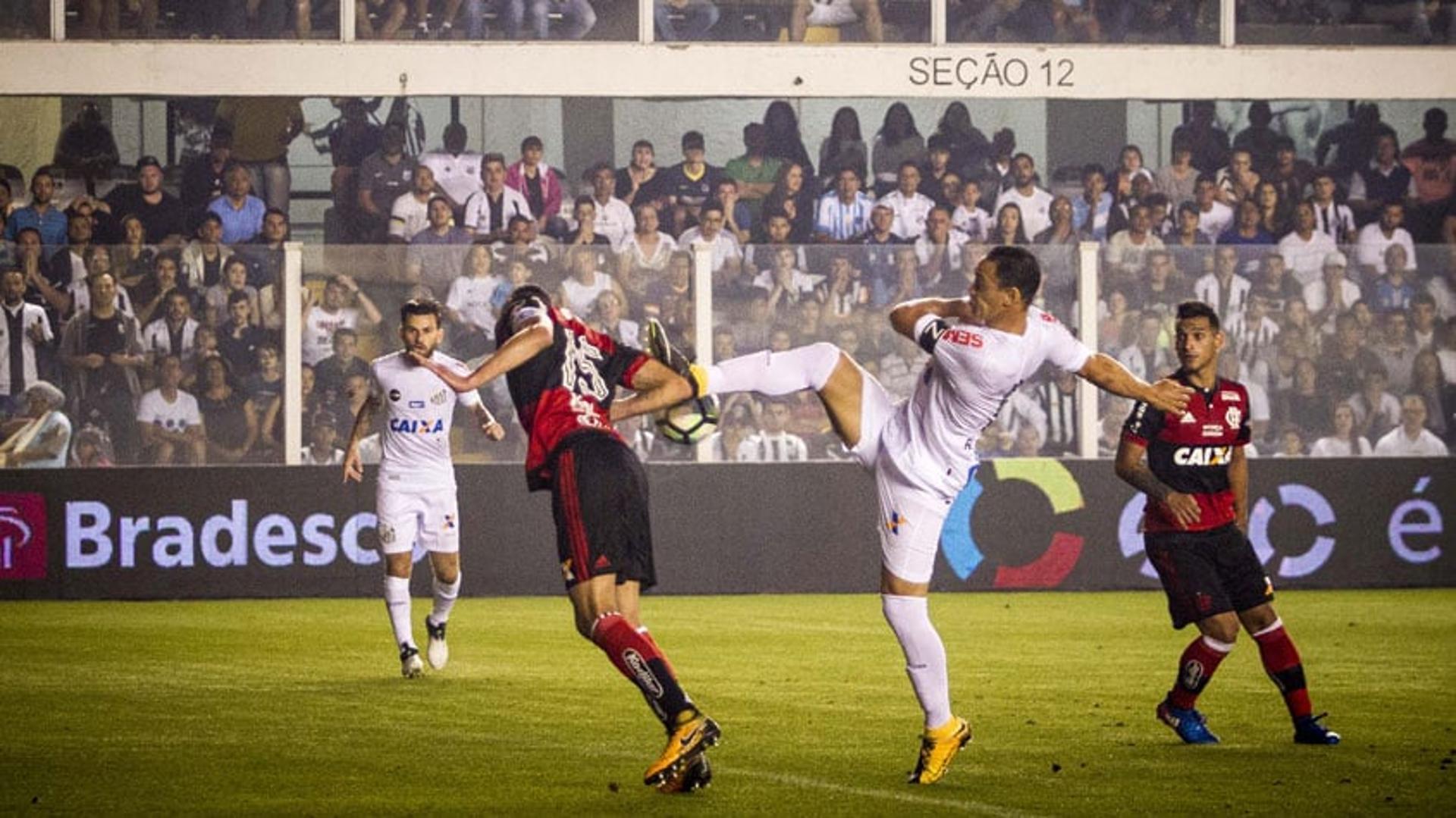 Réver em ação contra o Santos