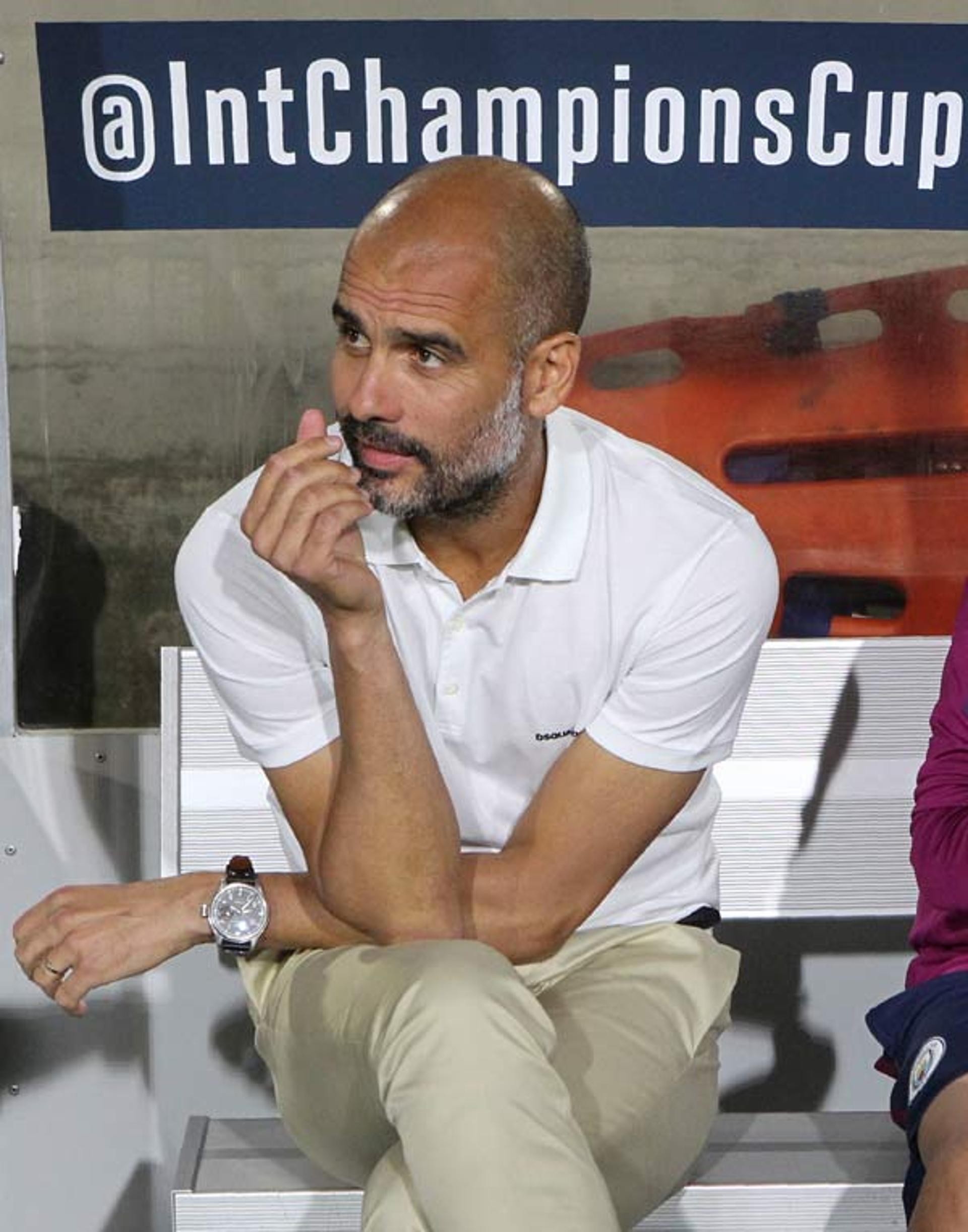 Guardiola - Manchester City x Real Madrid