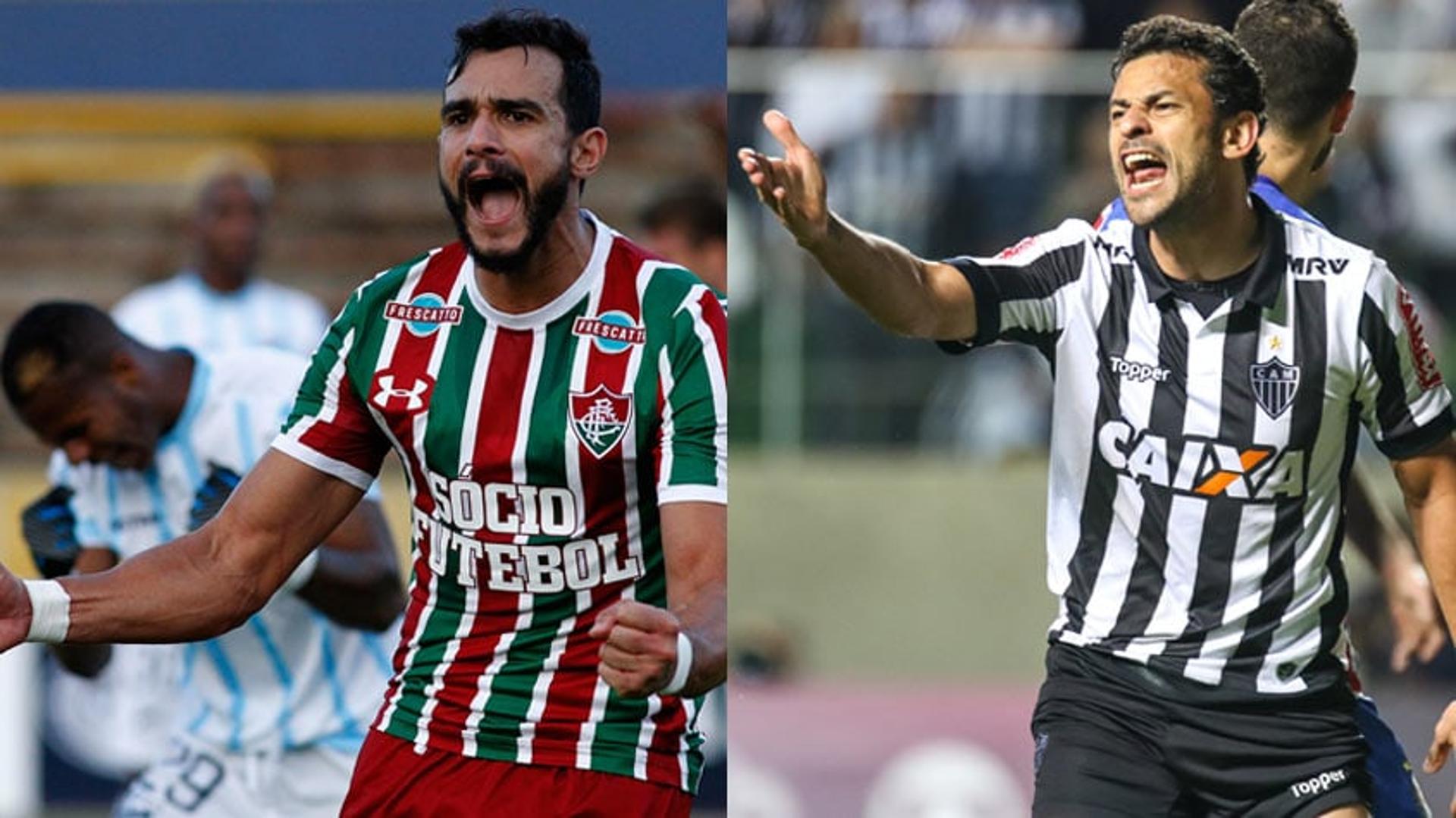 Henrique Dourado (Fluminense) e Fred (Atlético-MG) lideram o ranking de artilharia